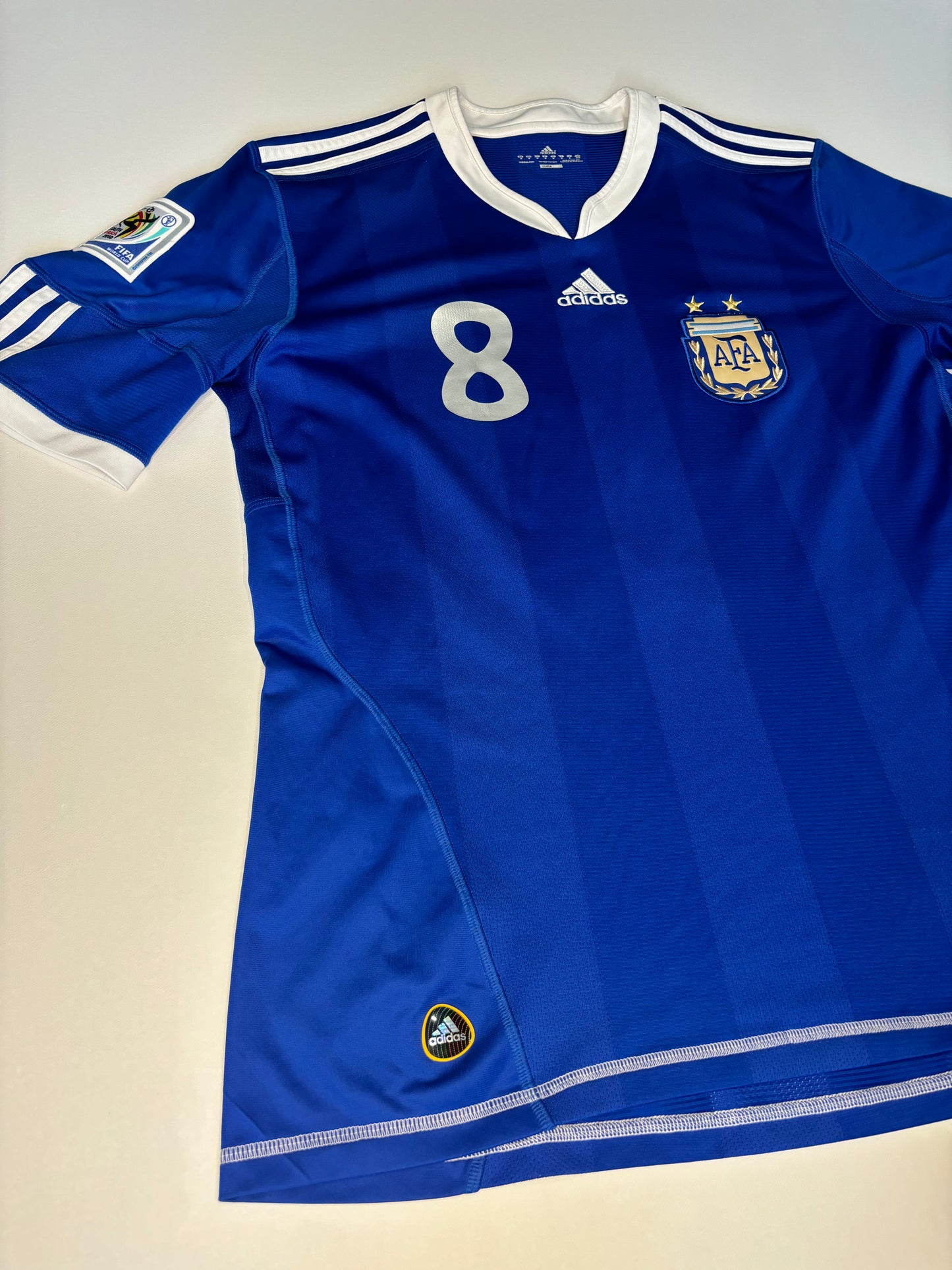 Argentina Away Shirt 2010/11 (M) Veron 8