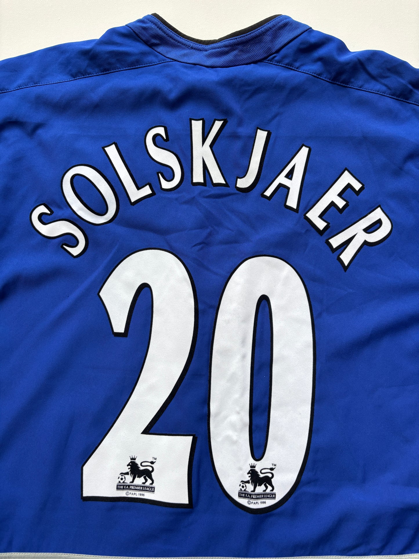 Manchester United Third Shirt 2002/03 (XL) Solskjaer 20