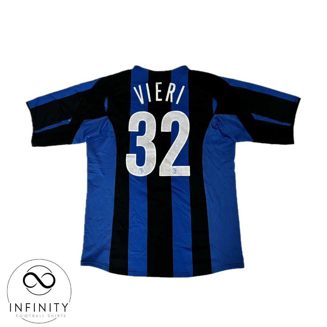 Inter Milan Home Shirt 2004/05 (L) Vieri 32