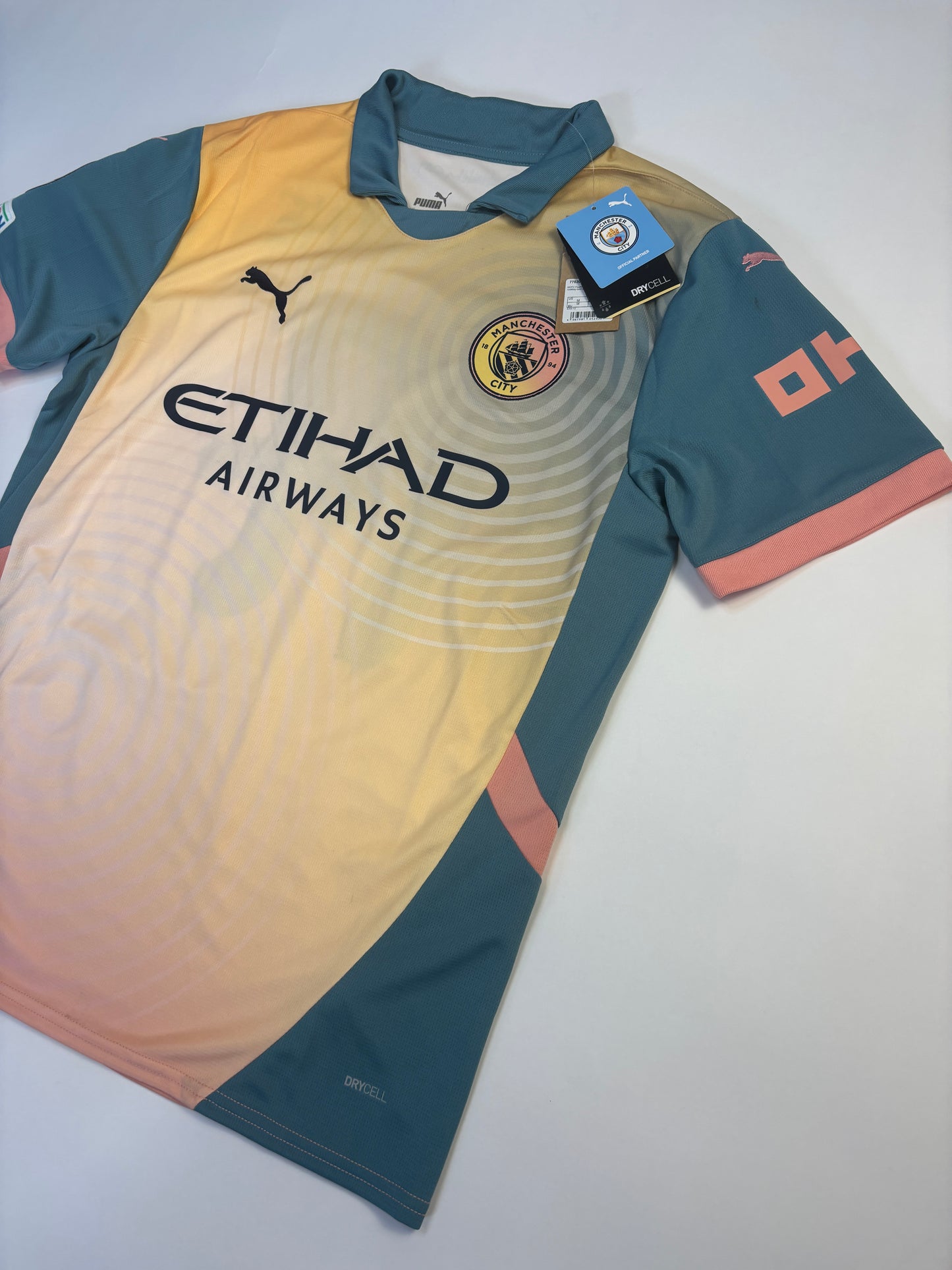 Manchester City Fourth Shirt 2024/25 BNWT (M) De Bruyne 17