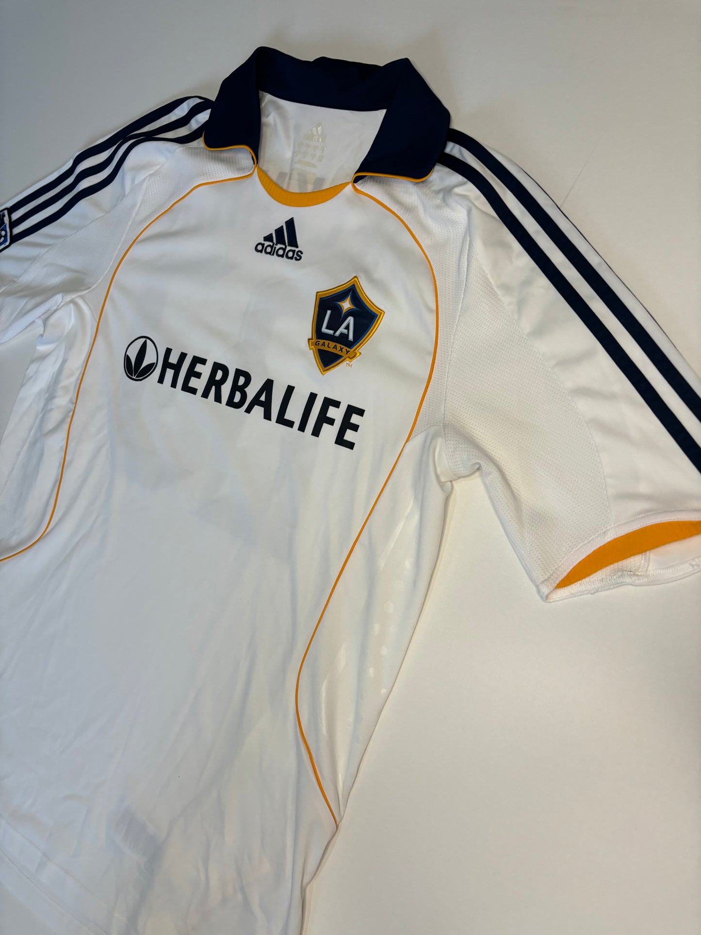 LA Galaxy Home Shirt 2008/09 (M) Beckham 23