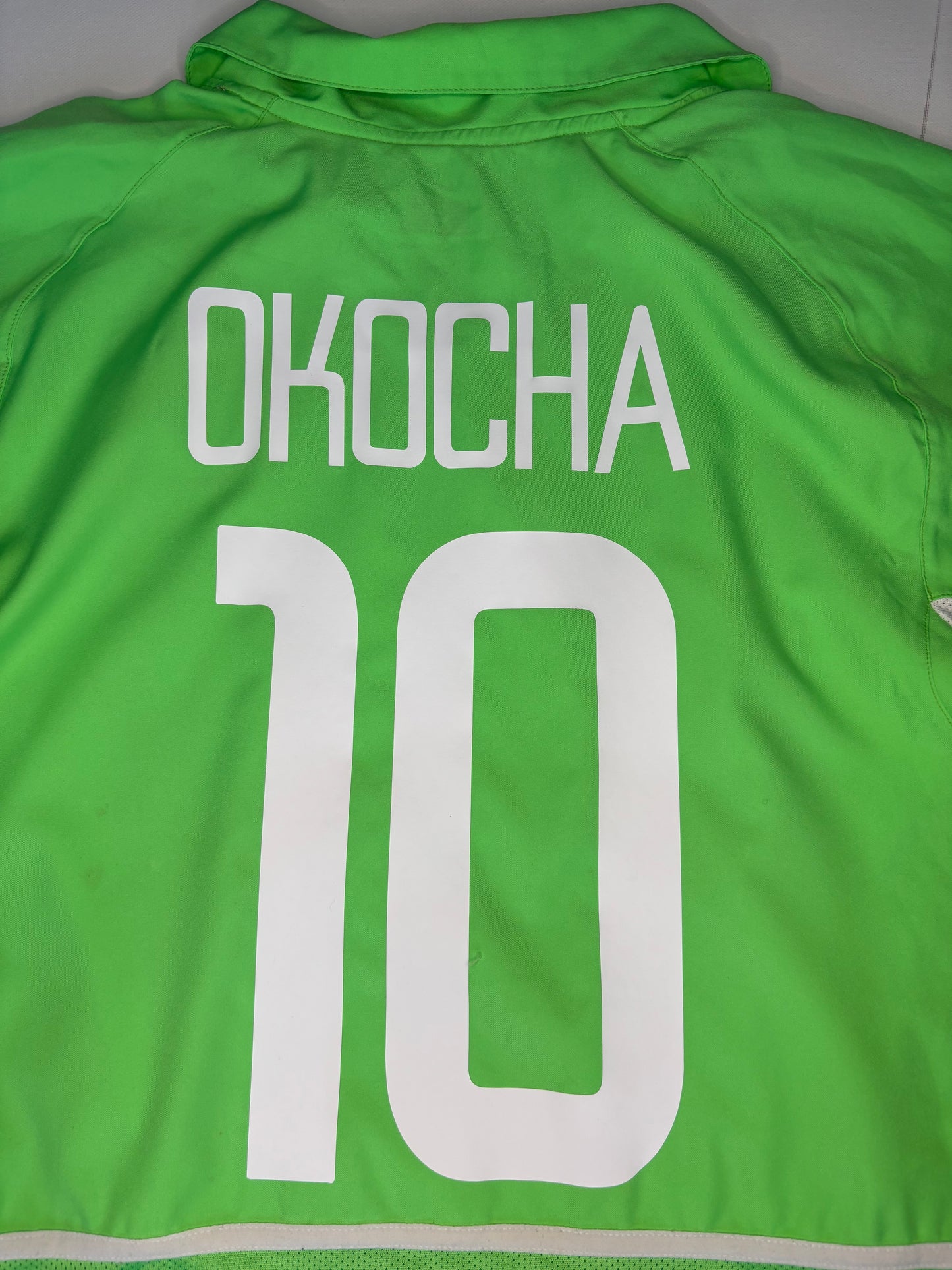 Nigeria Home Shirt 2002/04 (M) Okocha 10