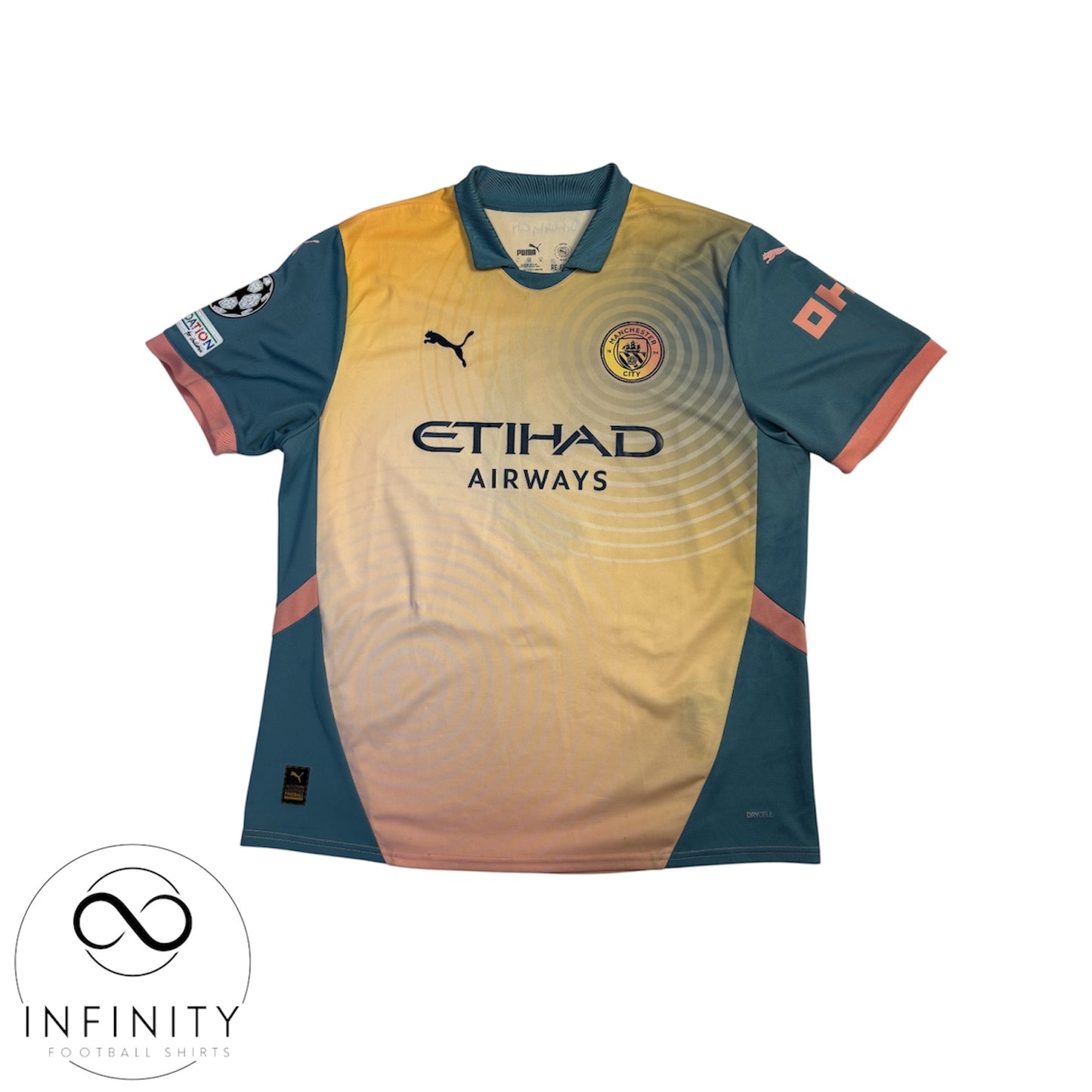 Manchester City Fourth Shirt 2024/25 (XL) Haaland 9