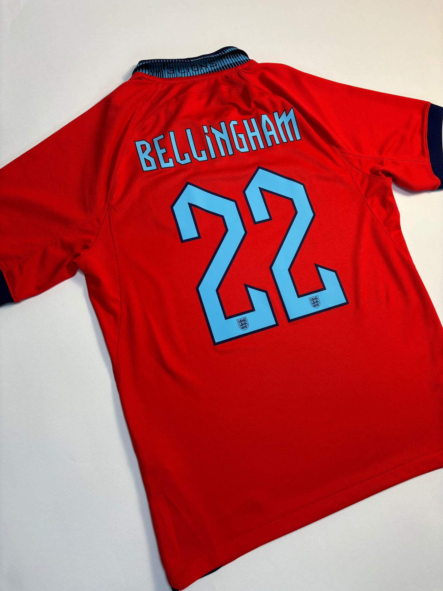 England Away Shirt 2022 (M) Bellingham 22