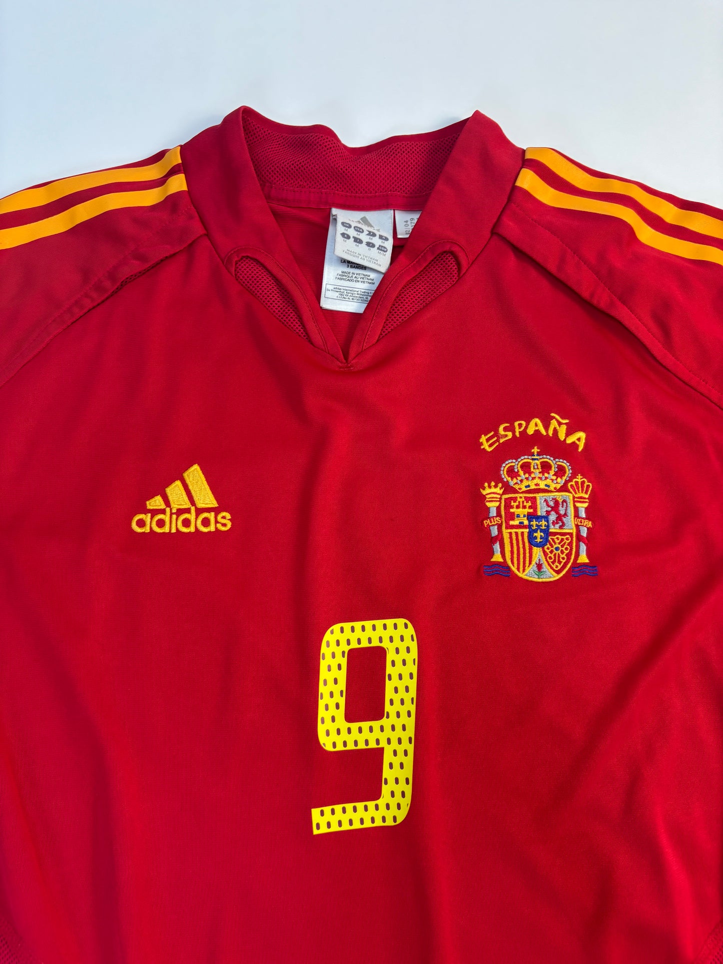Spain Home Shirt 2004/06 (M) F.Torres 9