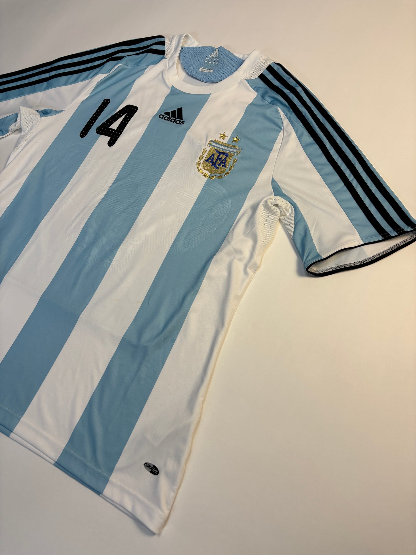 Argentina Home Shirt 2008/09 (L) Mascherano 14