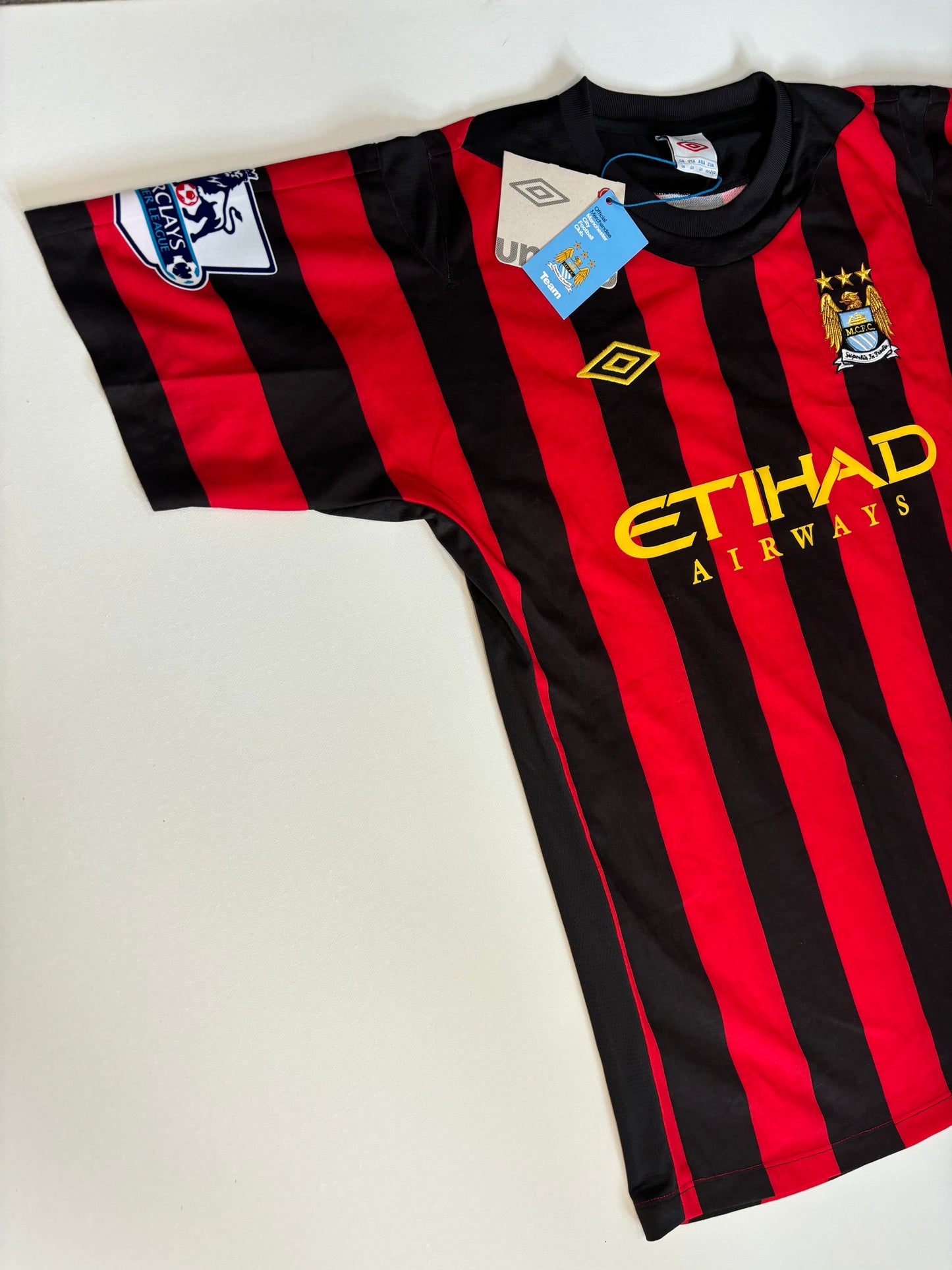 Manchester City Away Shirt 2011/12 (M) Kun Aguero 16 BNWT