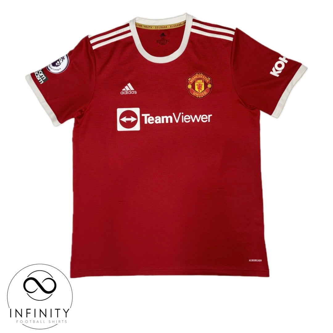 Manchester United Home Shirt 2021/22 (XL) Garnacho 75