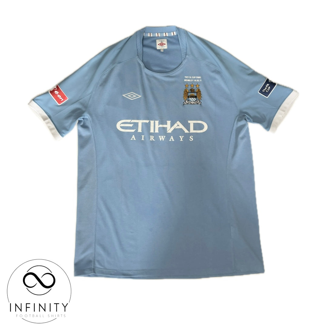 Manchester City Home Shirt 2010/11 (XL) Toure Yaya 42