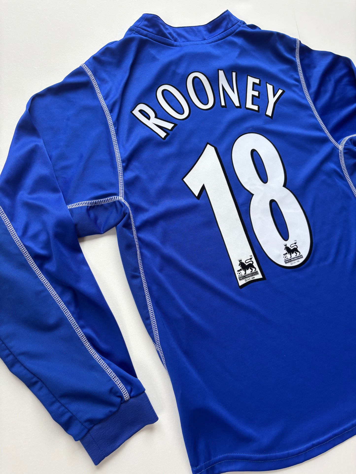 Everton Home Shirt LS 2002/03 (M) Rooney 18