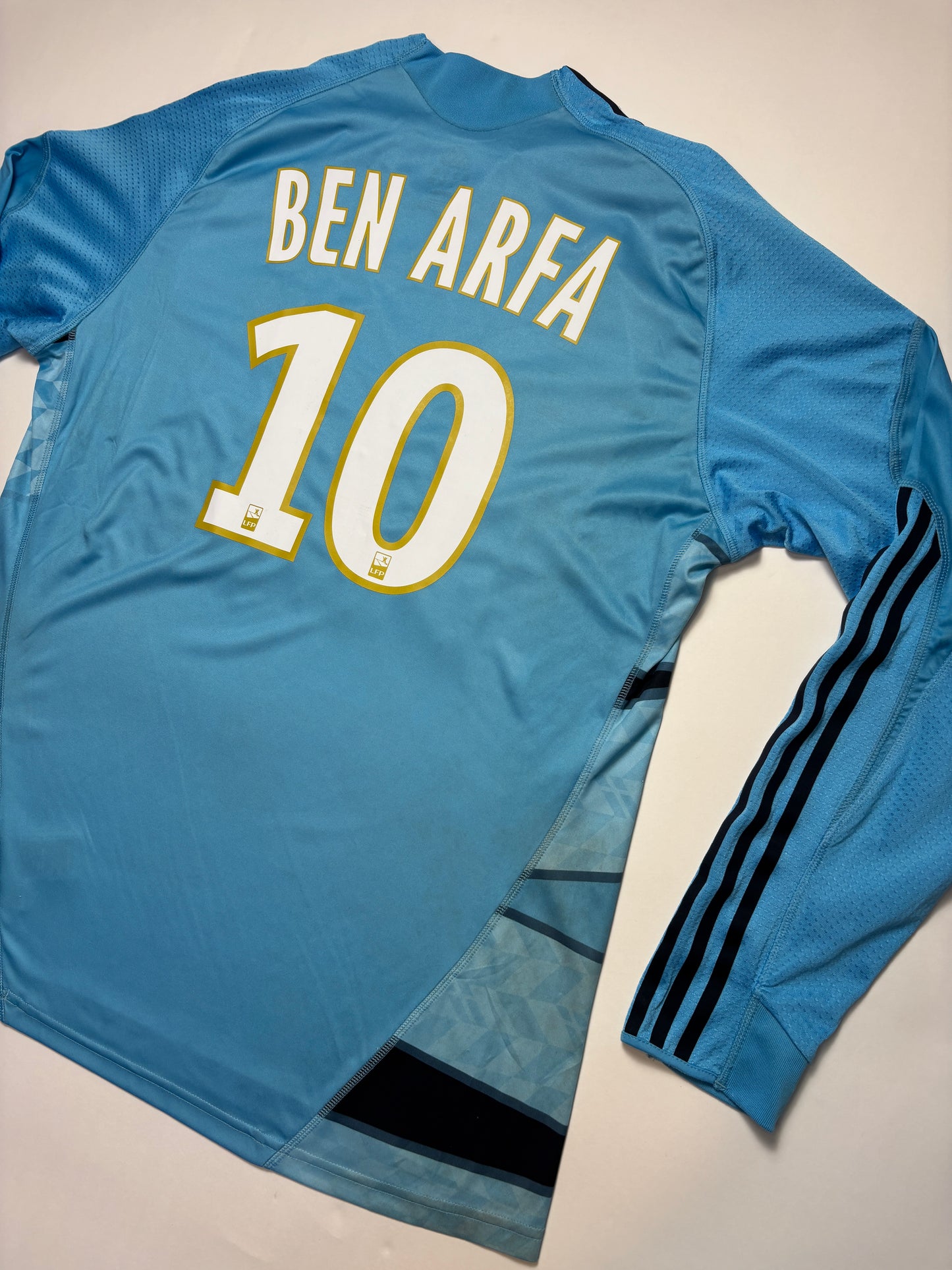 Marseille Away Shirt 2009/10 LS (XL) Ben Arfa 10