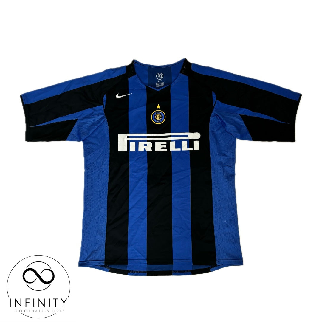 Inter Milan Home Shirt 2004/05 (L) Vieri 32