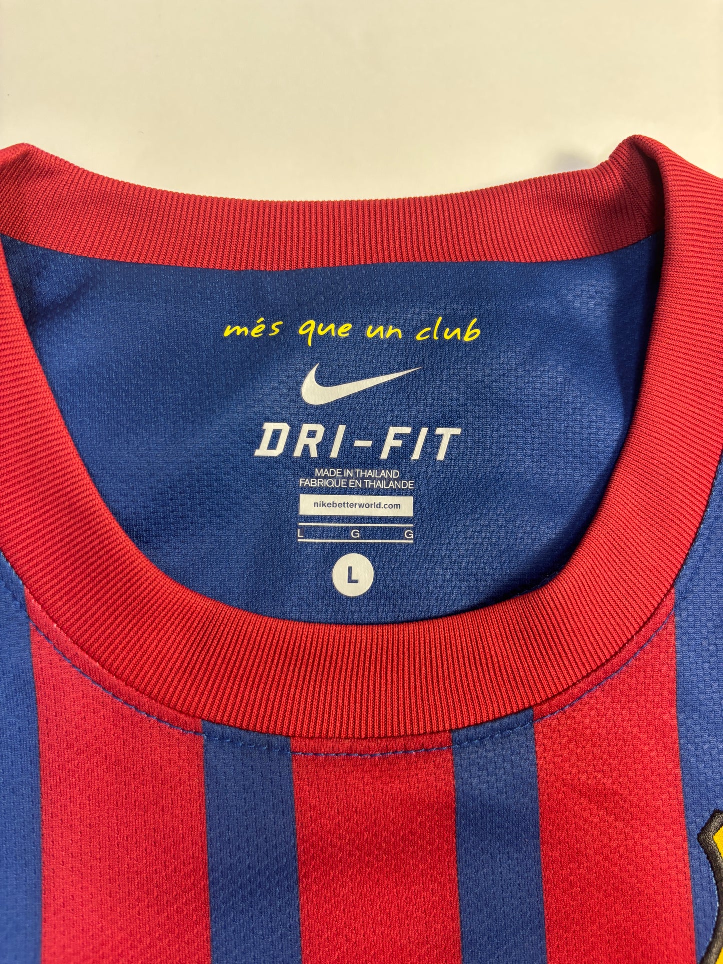 Barcelona Home Shirt 2011/12 LS (L) Messi 10