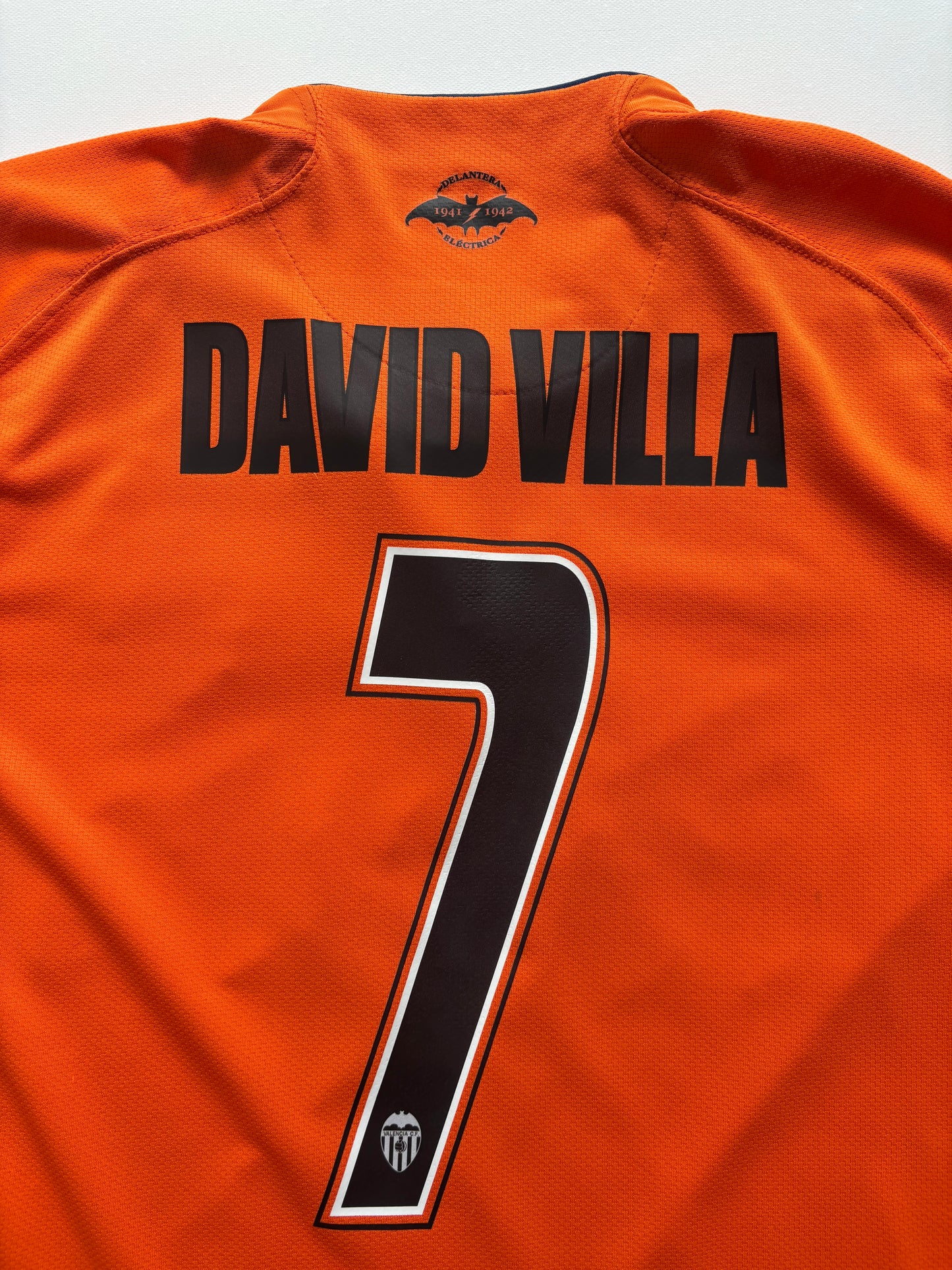 Valencia Away Shirt 2007/08 (M) David Villa 7