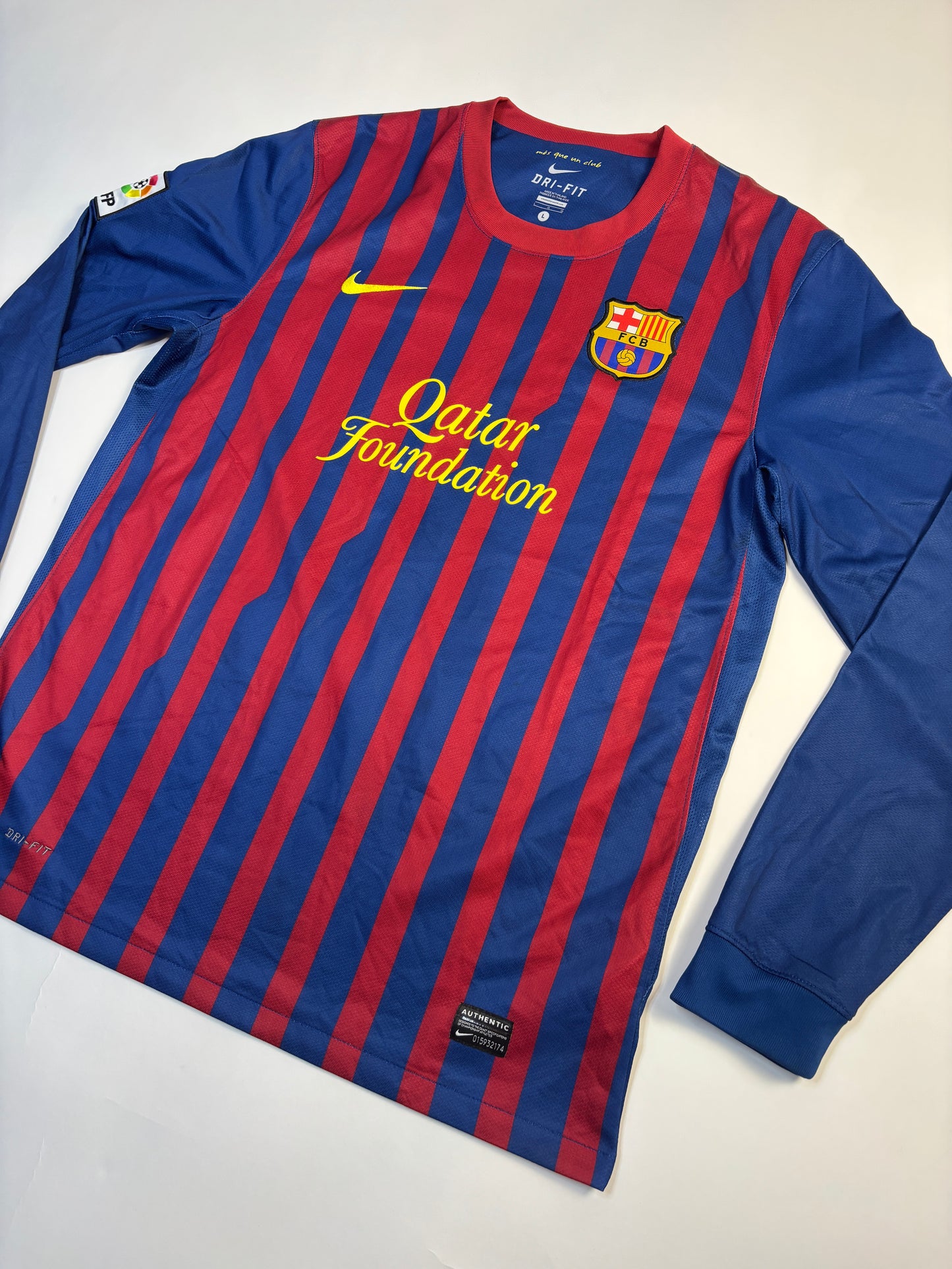 Barcelona Home Shirt 2011/12 LS (L) Messi 10