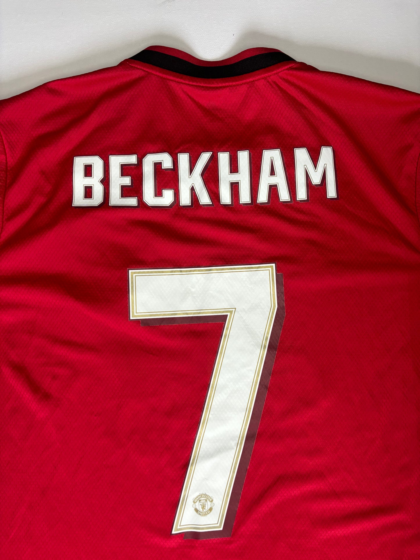 Manchester United 1999 Legends v Bayern Munich 2019/20 Home Shirt (L) Beckham 7