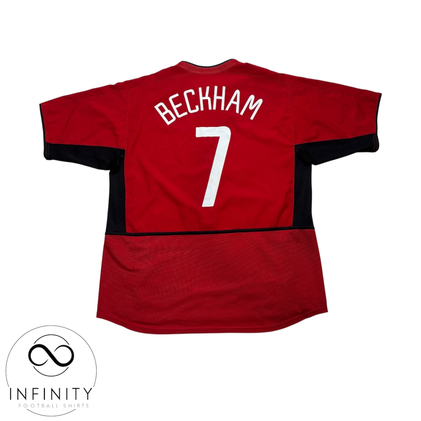 Manchester United Home Shirt 2002/03 (XL) Beckham 7