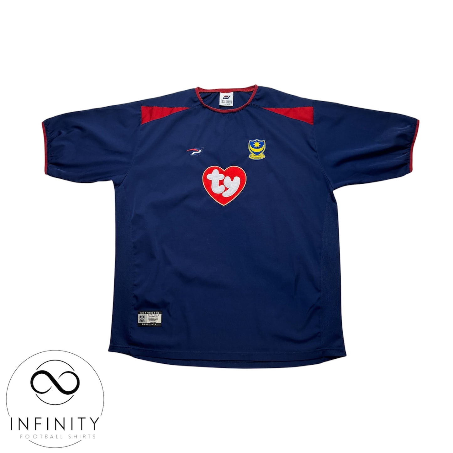 Portsmouth Away Shirt 2003/04 (XL) Yakubu 20