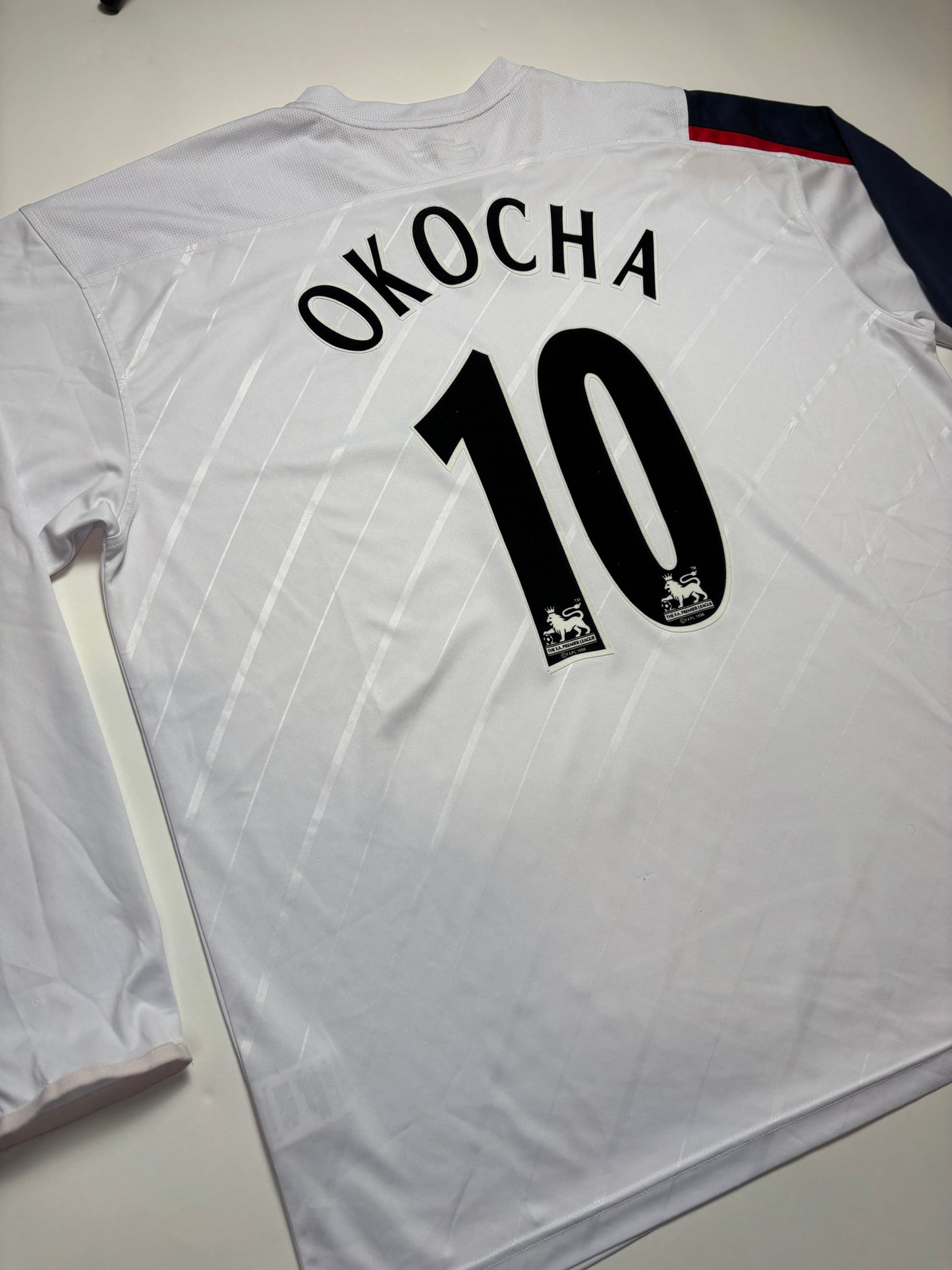 Bolton Wanderers Home Shirt 2005/06 LS (XXL) Okocha 10