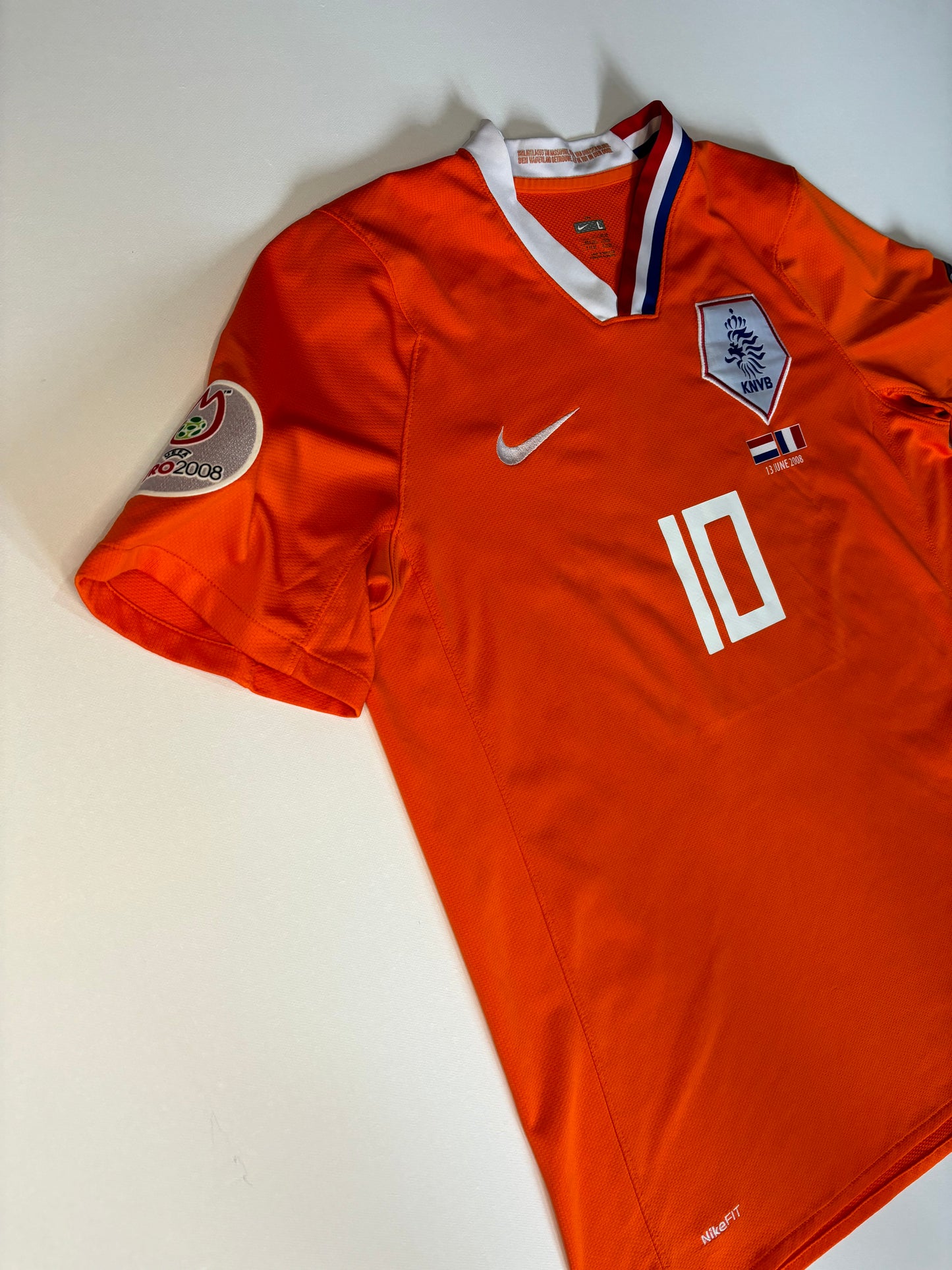 Netherlands Home Shirt 2008/10 (L) Sneijder 10