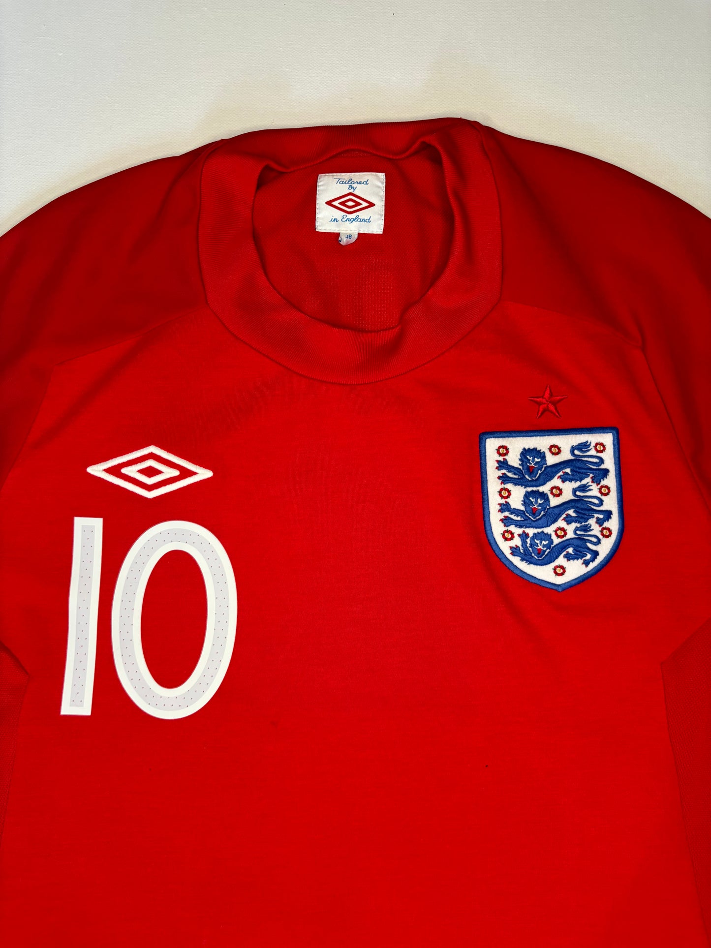 England Away Shirt 2009/10 (M) Rooney 10