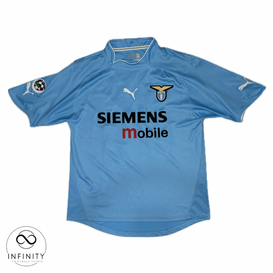 SS Lazio Home Shirt 2002/03 (XL) Simeone 14