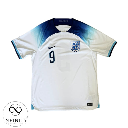 England Home Shirt 2022/24 (L) Kane 9