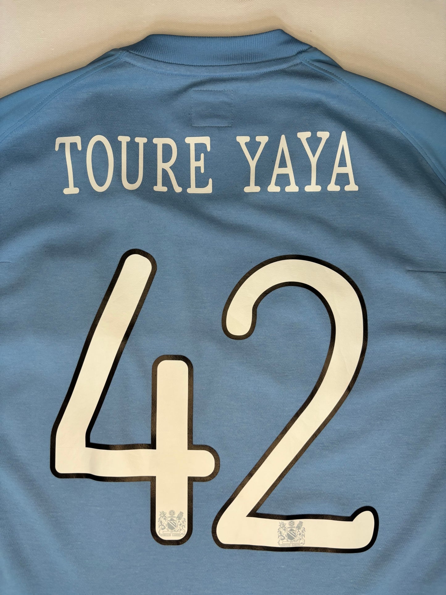 Manchester City Home Shirt 2010/11 (XL) Toure Yaya 42