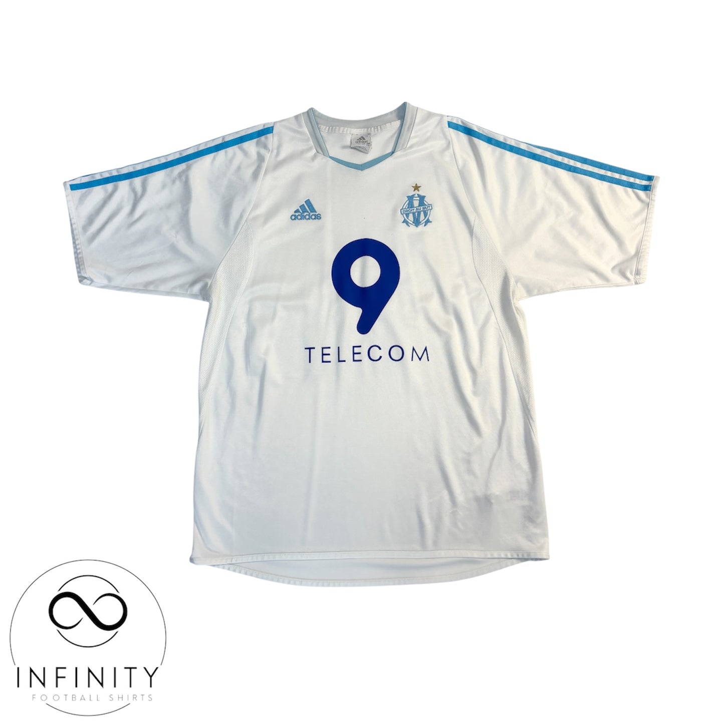 Marseille Home Shirt 2003/04 (M) Drogba 11