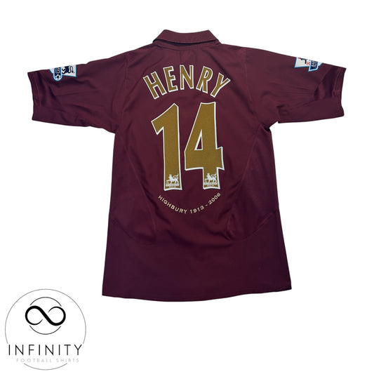 Arsenal Home Shirt 2005/06 (S) Henry 14