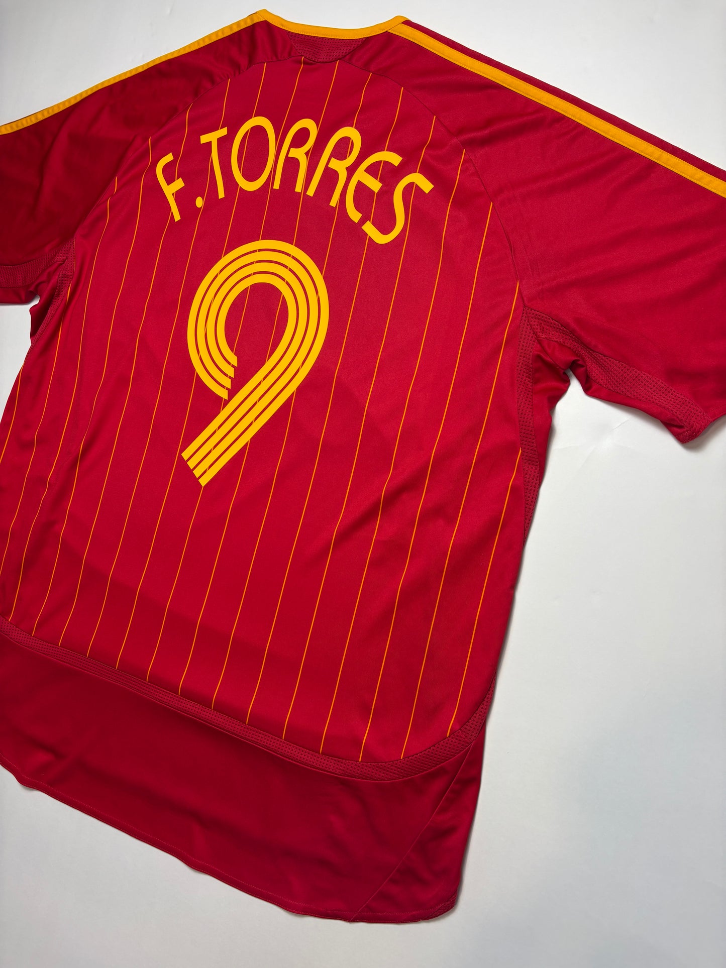 Spain Home Shirt 2006/08 (XL) Torres 9
