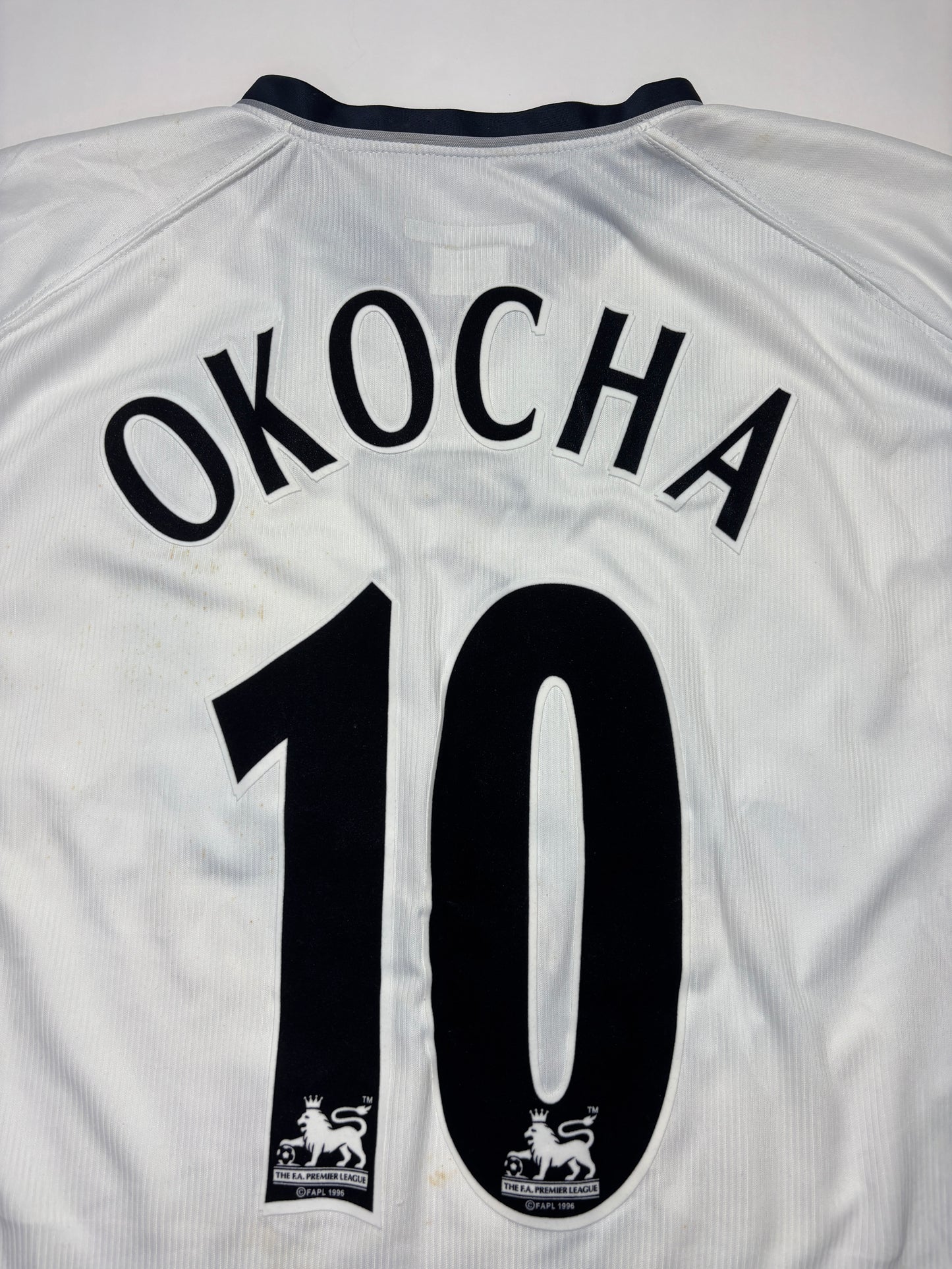 Bolton Wanderers Home Shirt 2001/03 (XL) Okocha 10