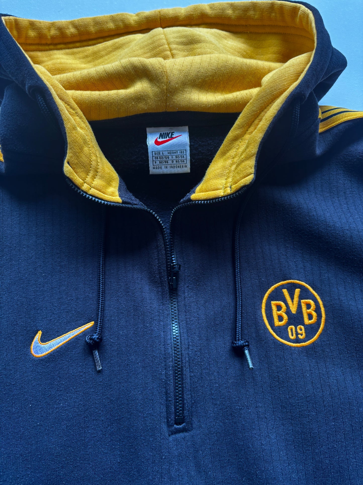 Borussia Dortmund 1/2 Zip Hoodie 1998/00 (L)