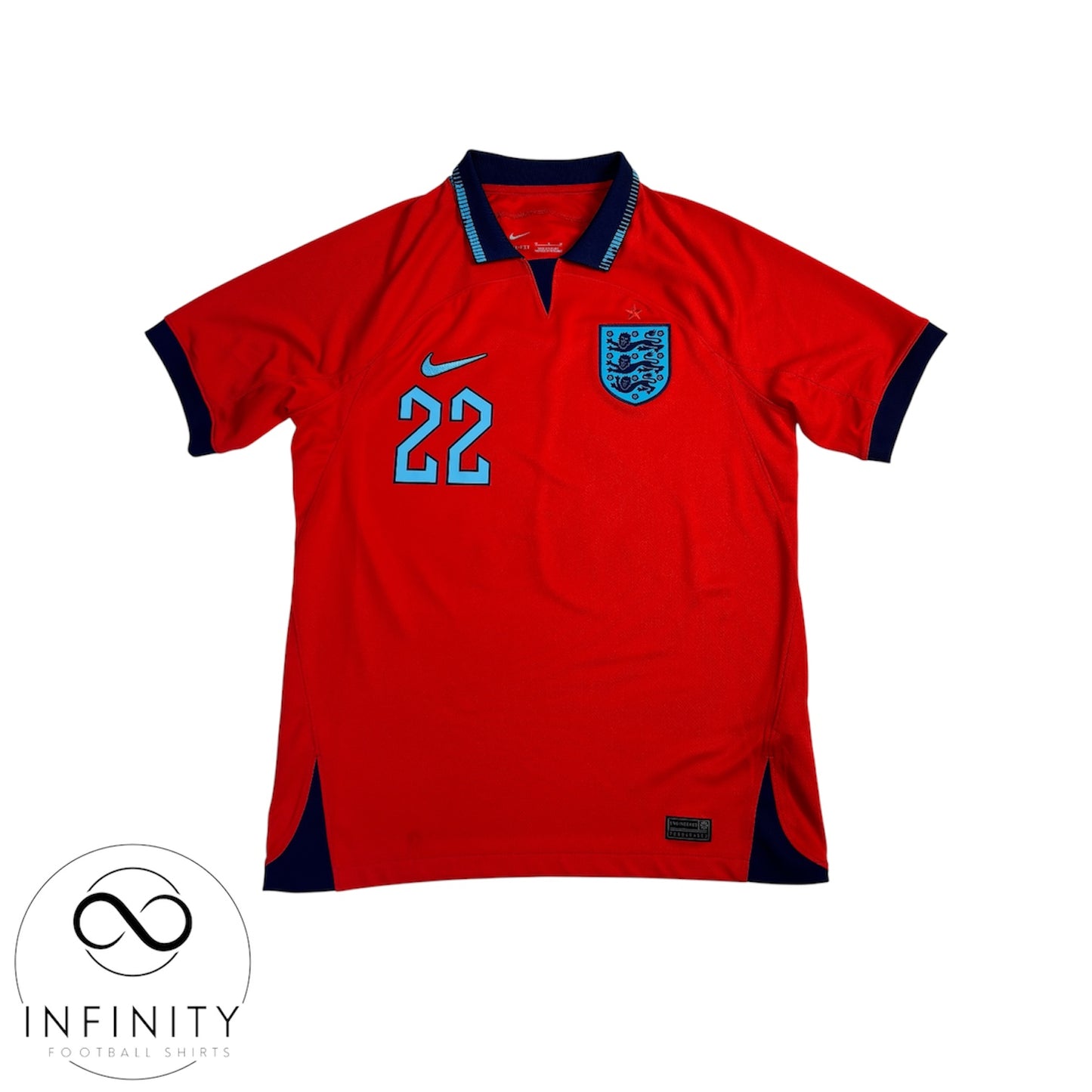 England Away Shirt 2022 (M) Bellingham 22