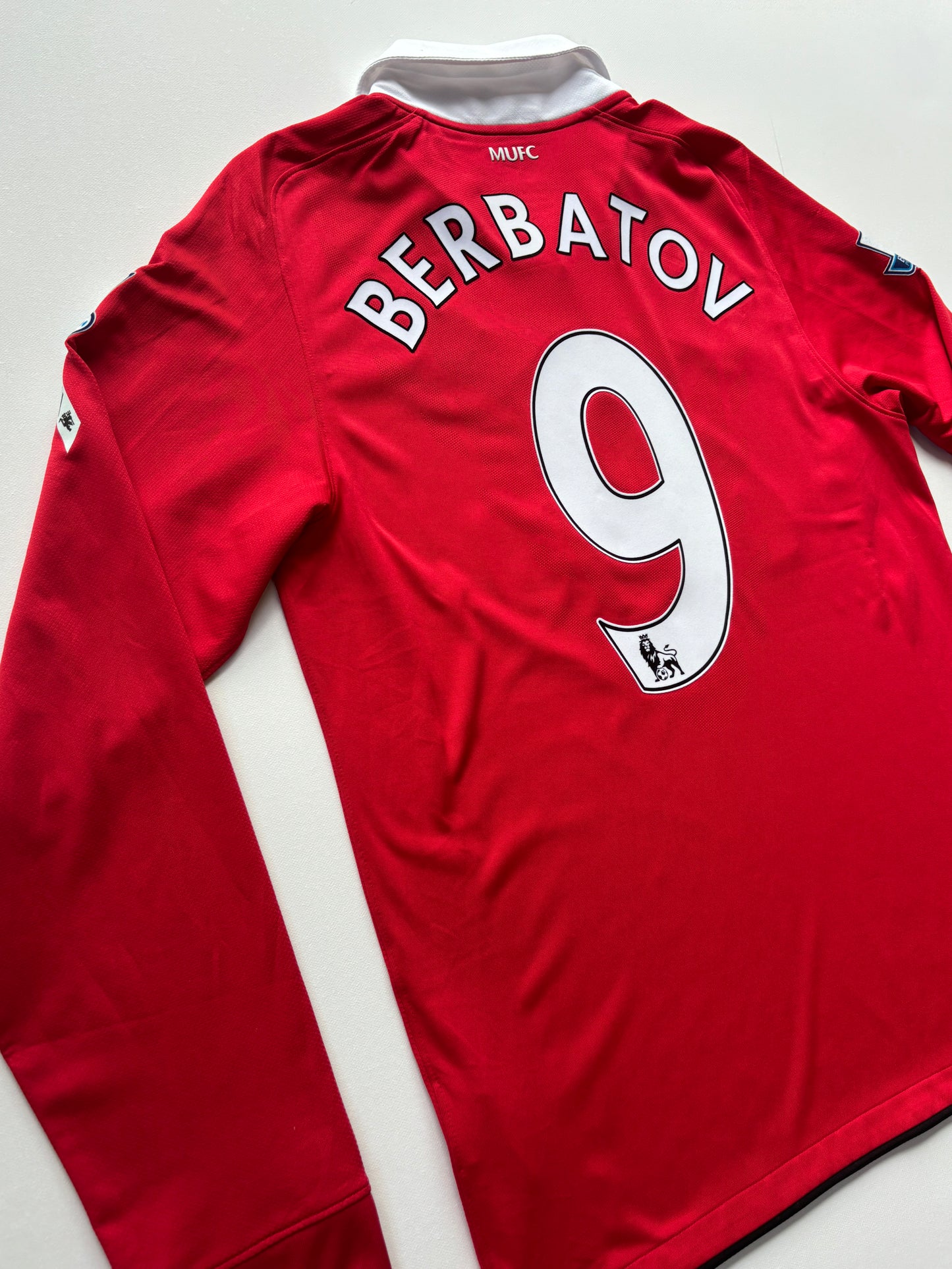Manchester United Home Shirt LS 2010/11 (M) Berbatov 9