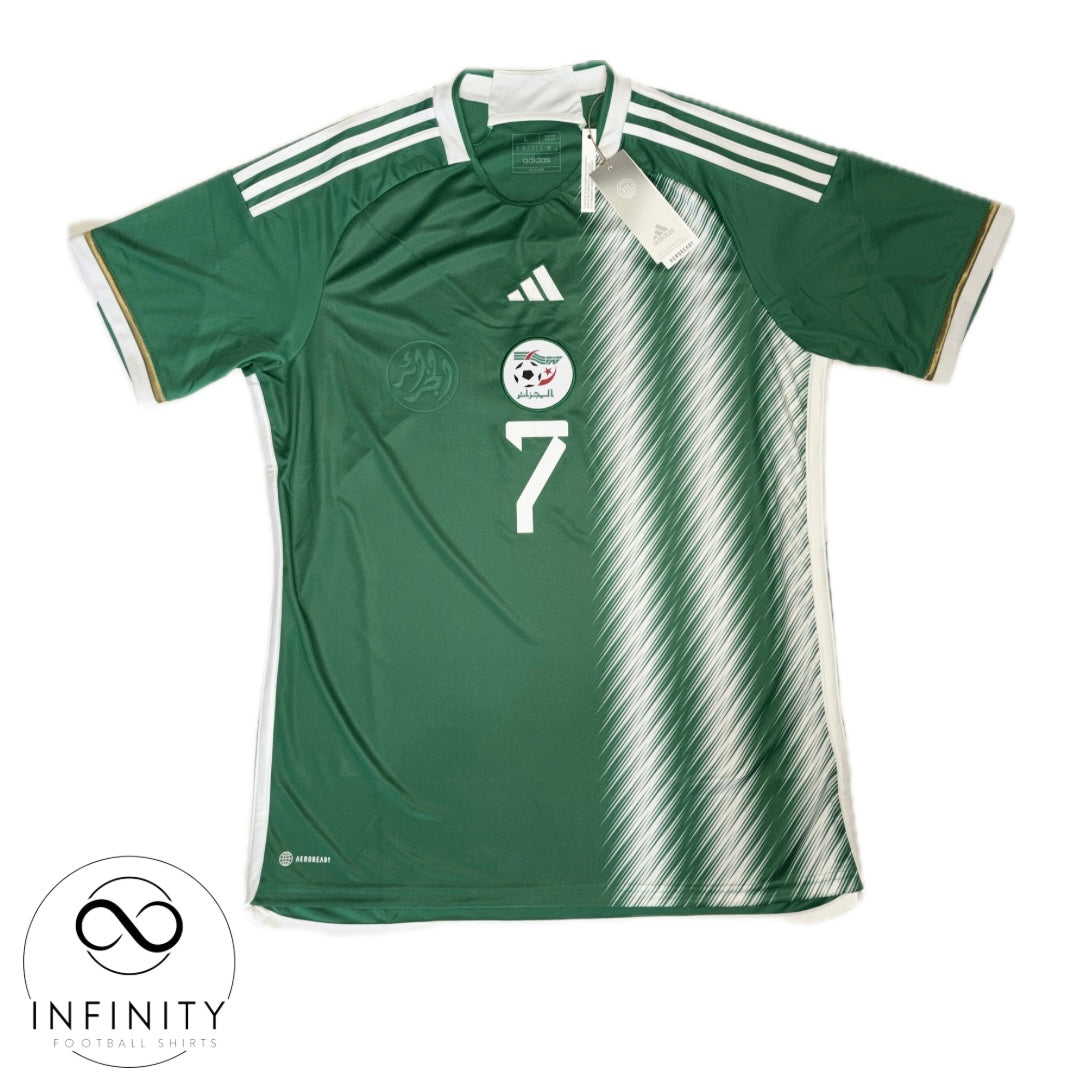 Algeria Away Shirt 2022/23 (L) Mahrez 7 BNWT