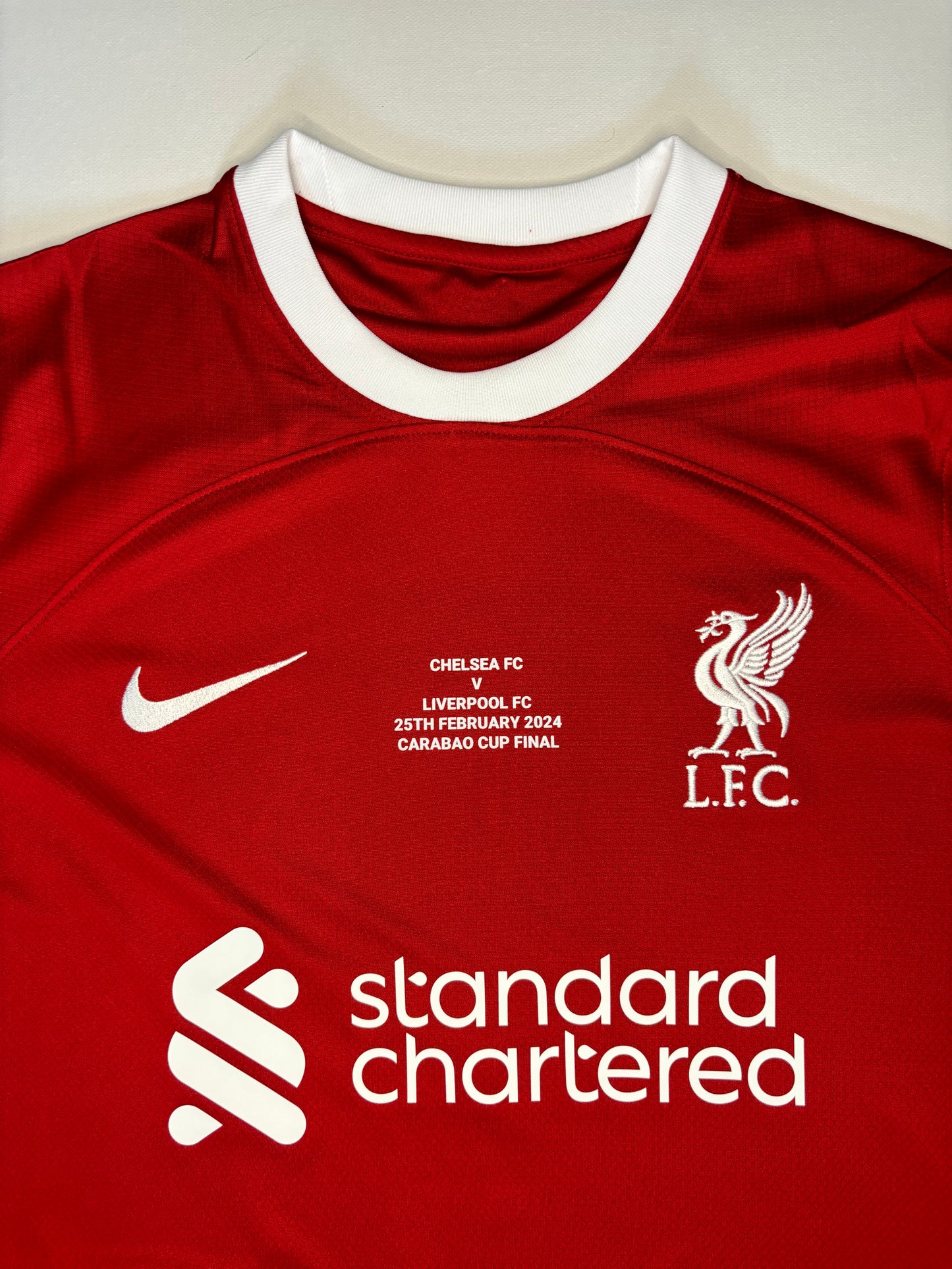 Liverpool Home Shirt 2023/24 (M) Virgil 4 BNWT