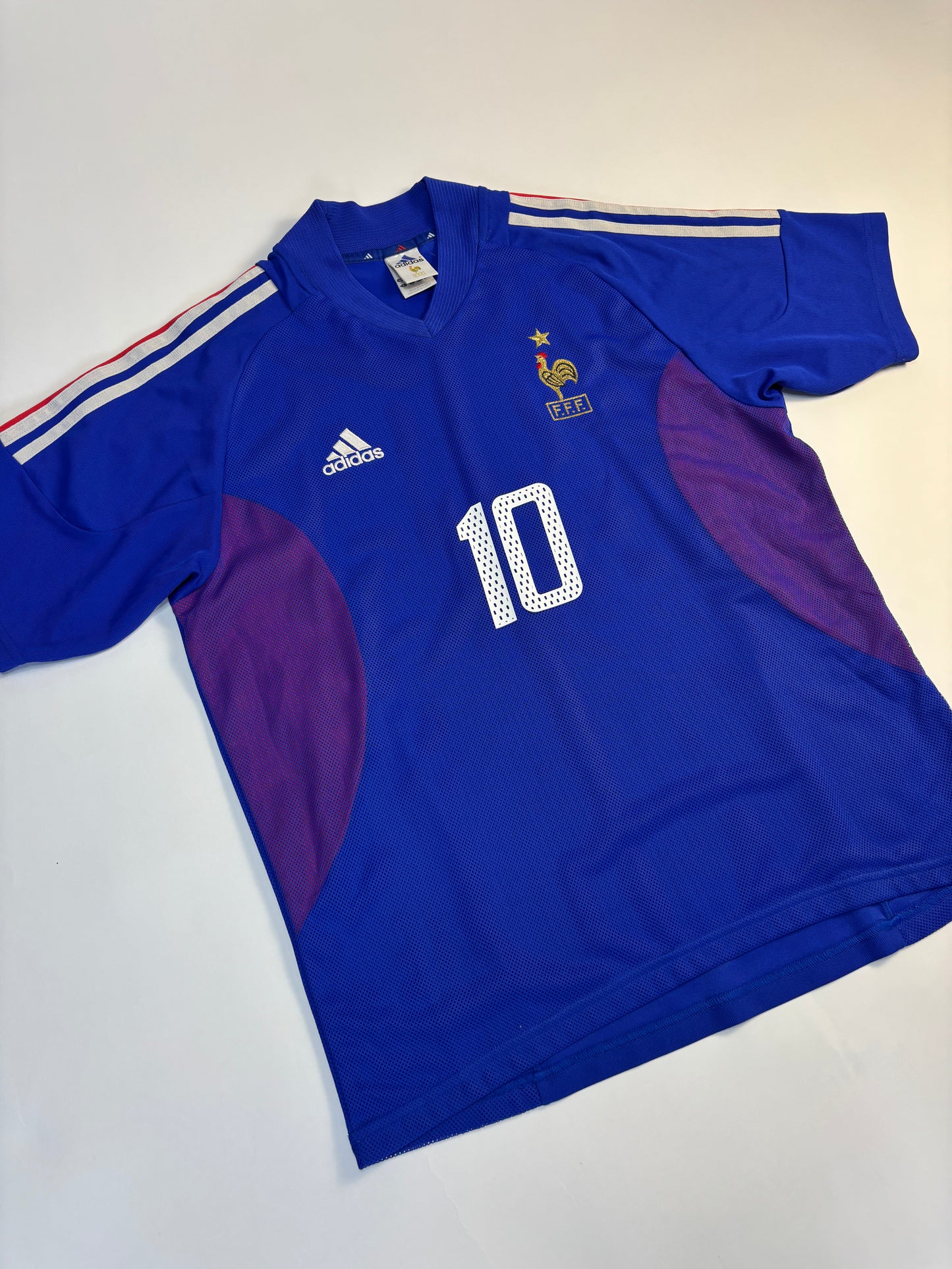 France Home Shirt 2002/04 (M) Zidane 10