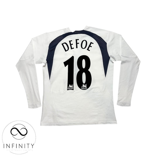 Tottenham Hotspur Home Shirt LS 2006/07 (S) Defoe 18