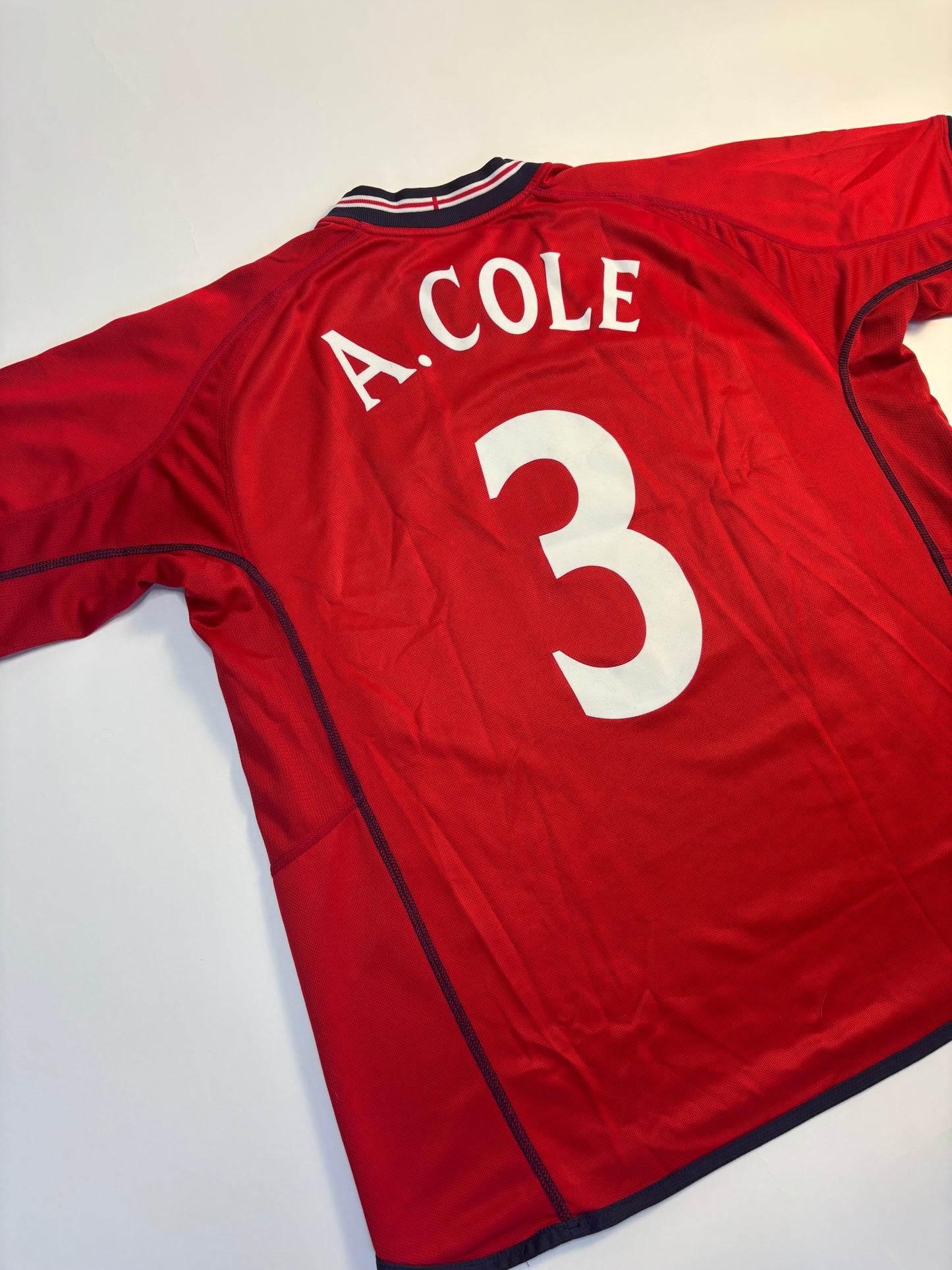 England Away Shirt 2002/04 (XL) A.Cole 3