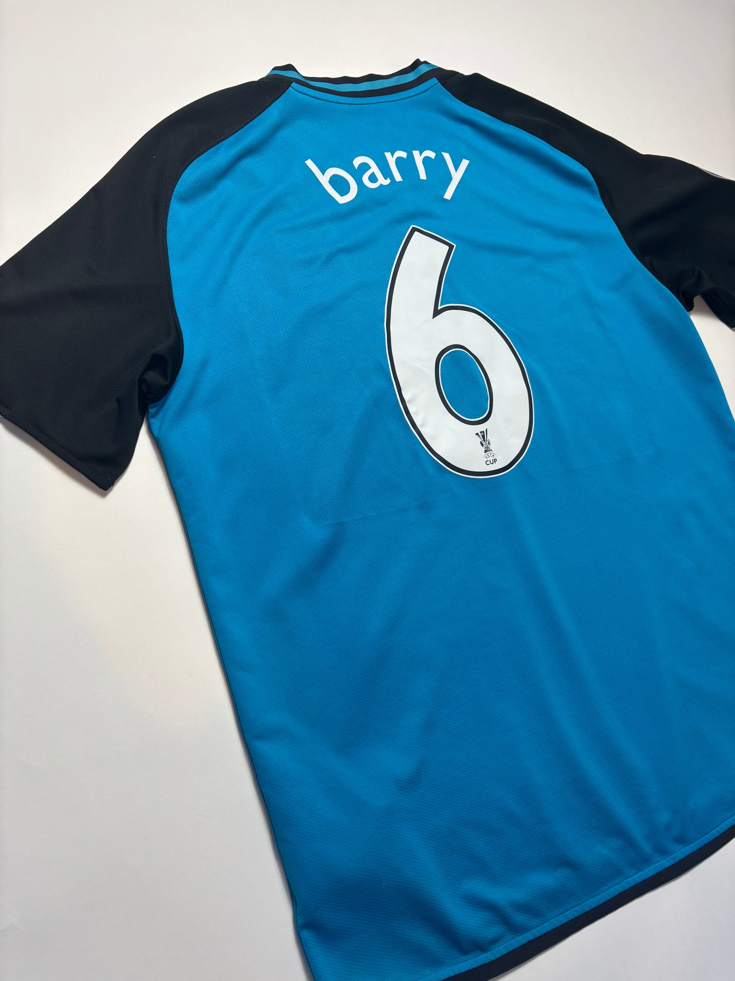 Aston Villa Away Shirt 2008/09 (L) Barry 6