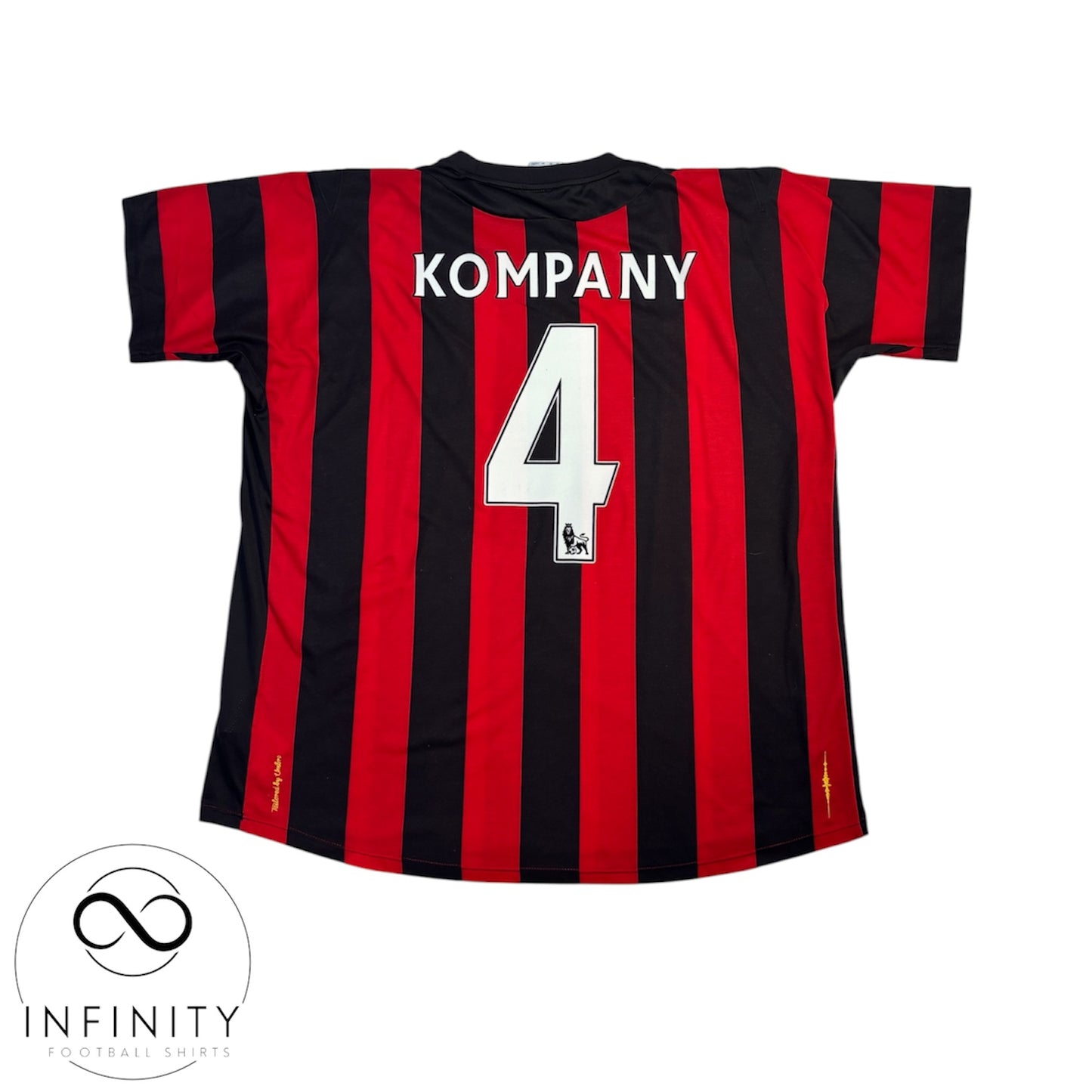 Manchester City Away Shirt 2011/12 (XL) Kompany 4