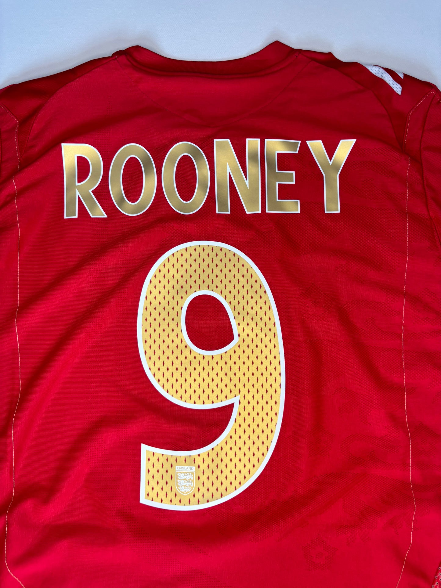 England Away Shirt 2006/08 (L) Rooney 9