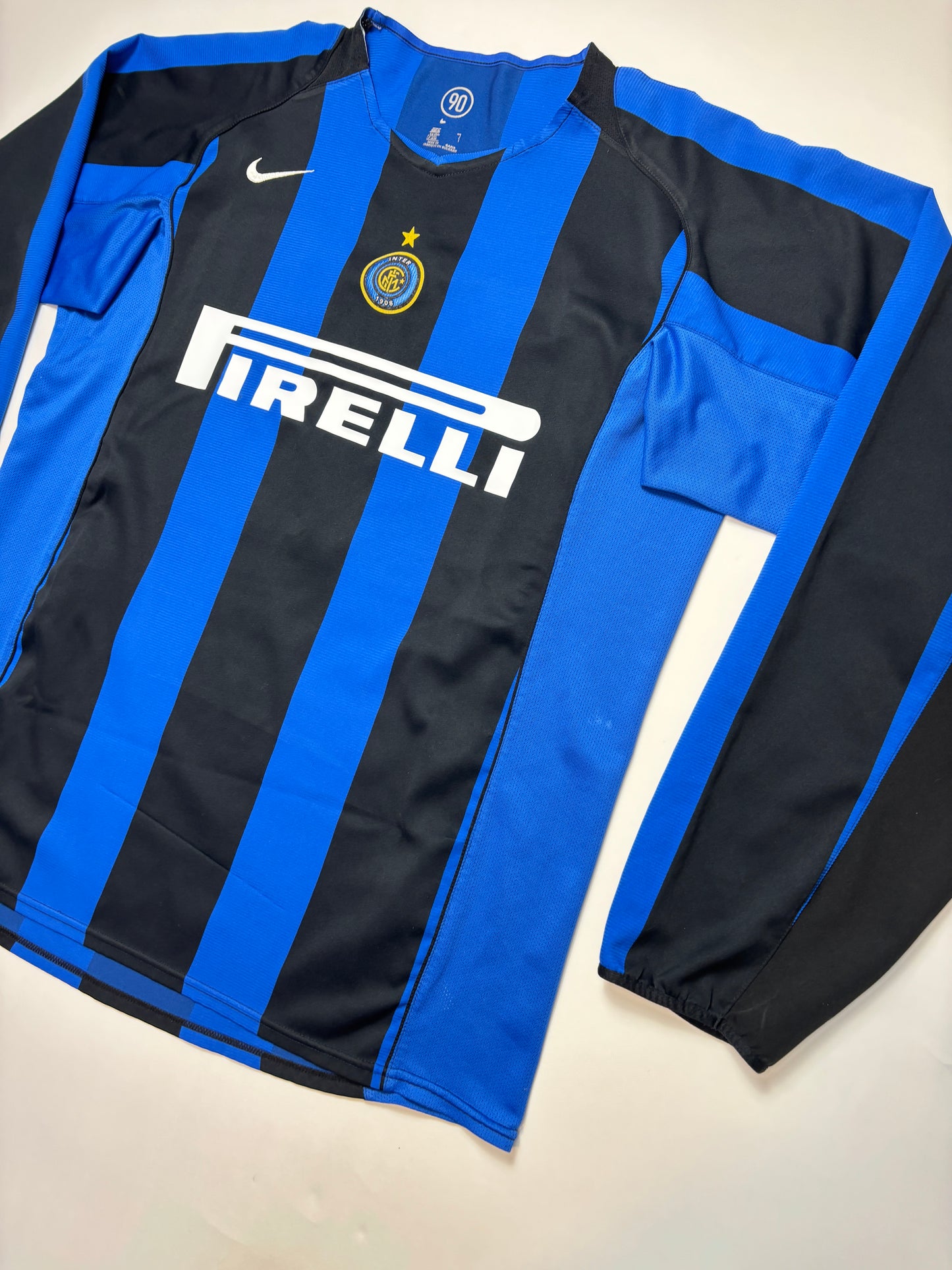 Inter Milan Home Shirt 2004/05 LS (XL) Adriano 10