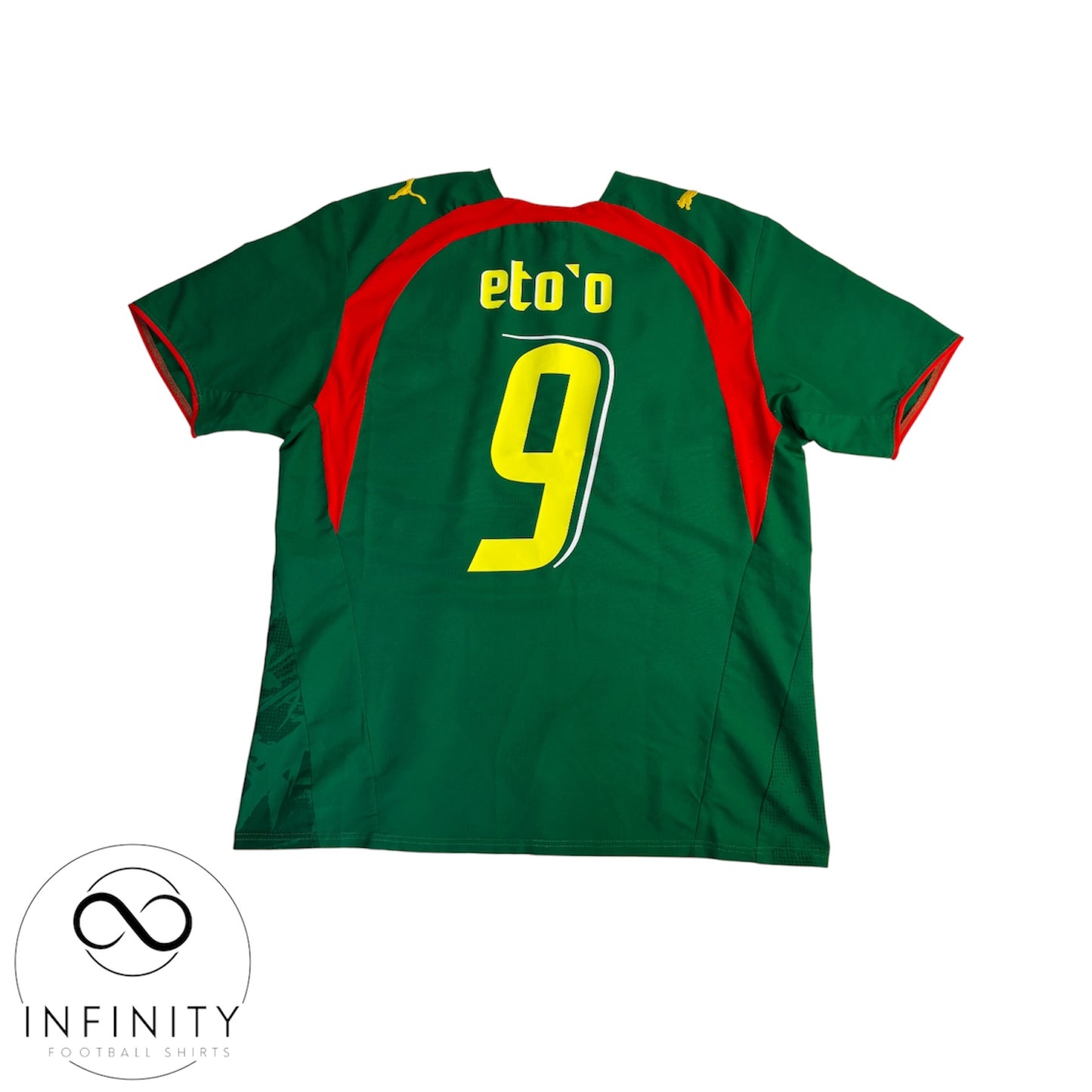 Cameroon Home Shirt 2006/08 (L) Eto’o 9