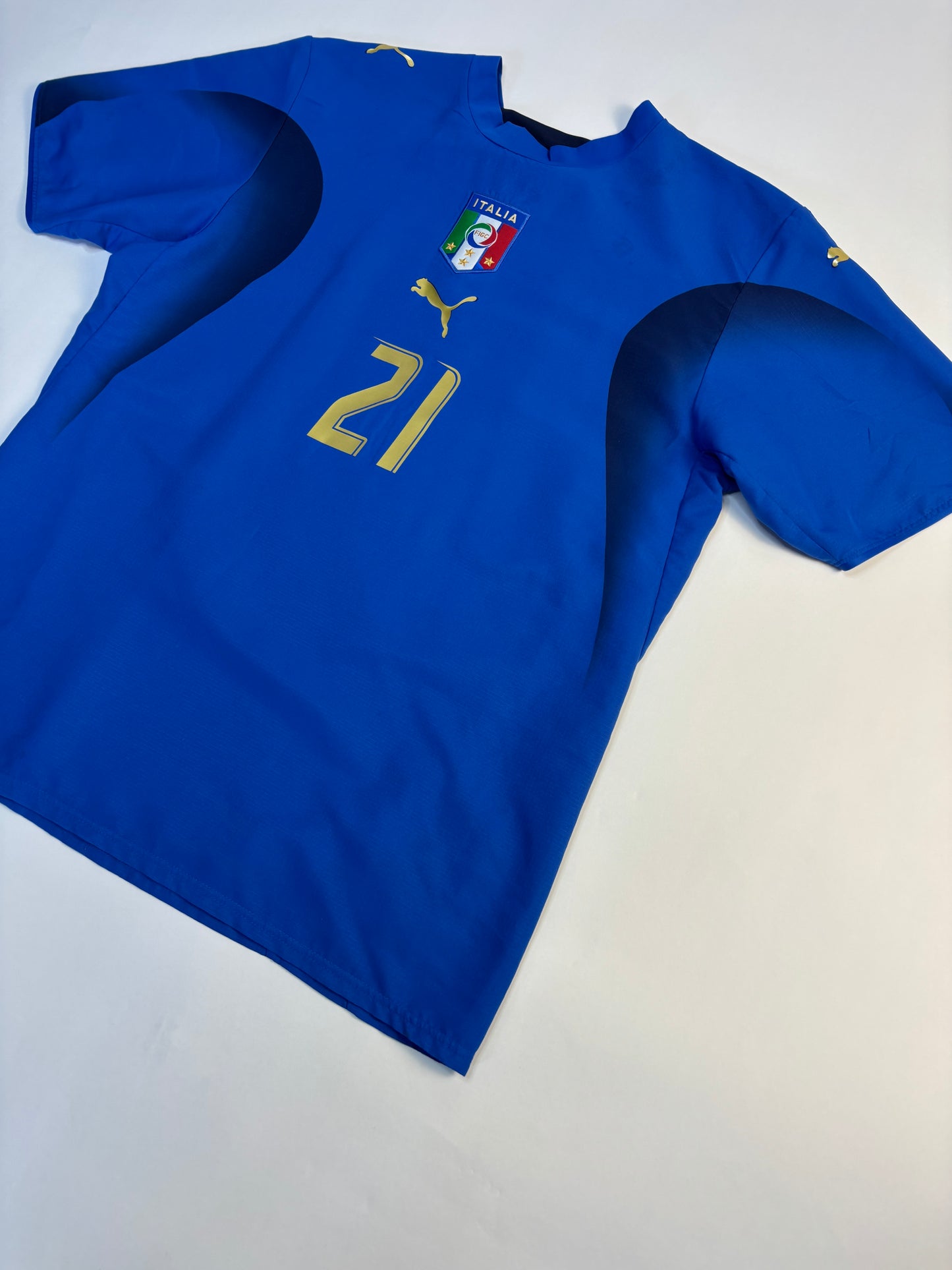 Italy Home Shirt 2006 (M) Pirlo 21