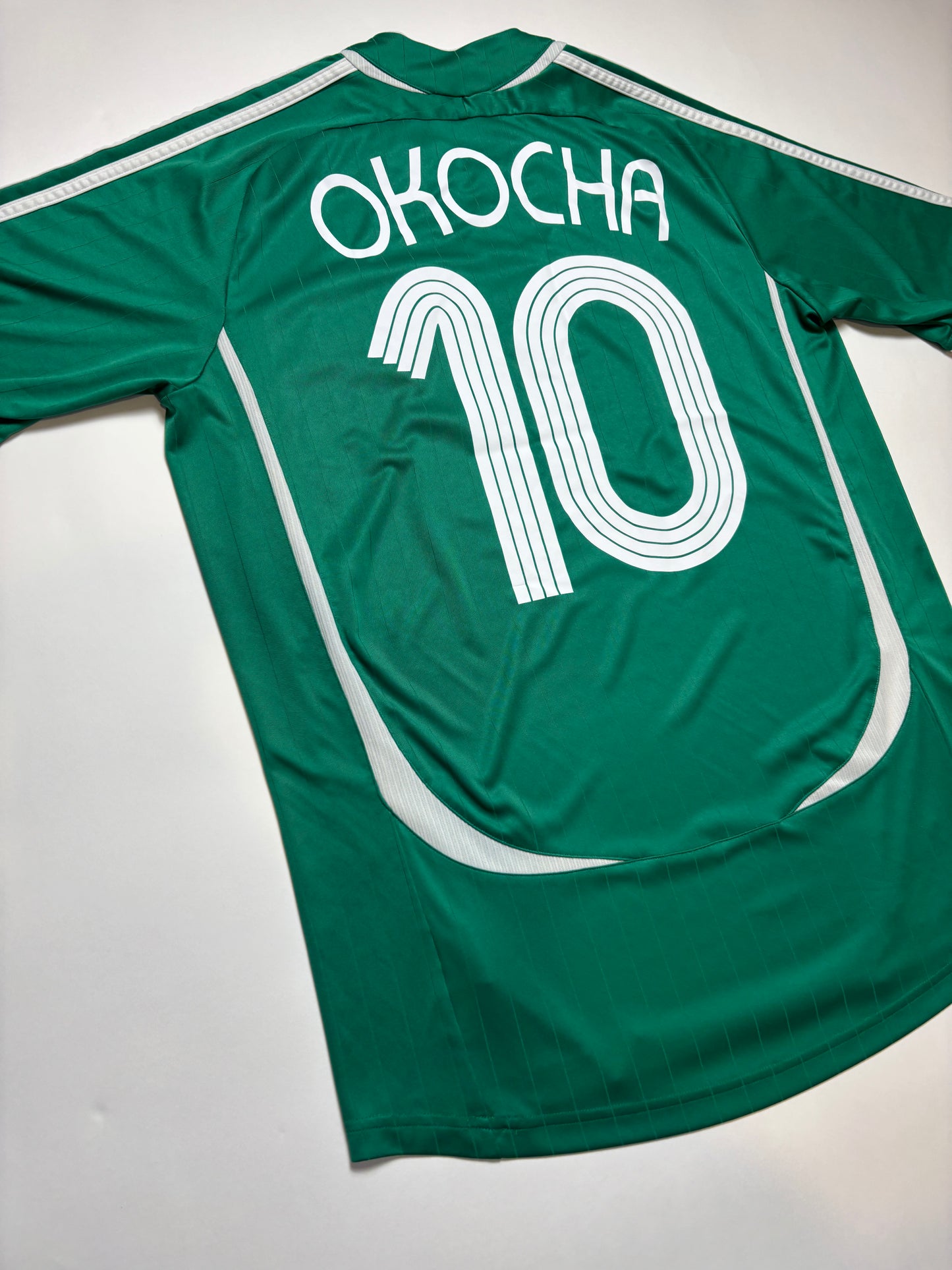 Nigeria Home Shirt 2006/08 (M) Okocha 10