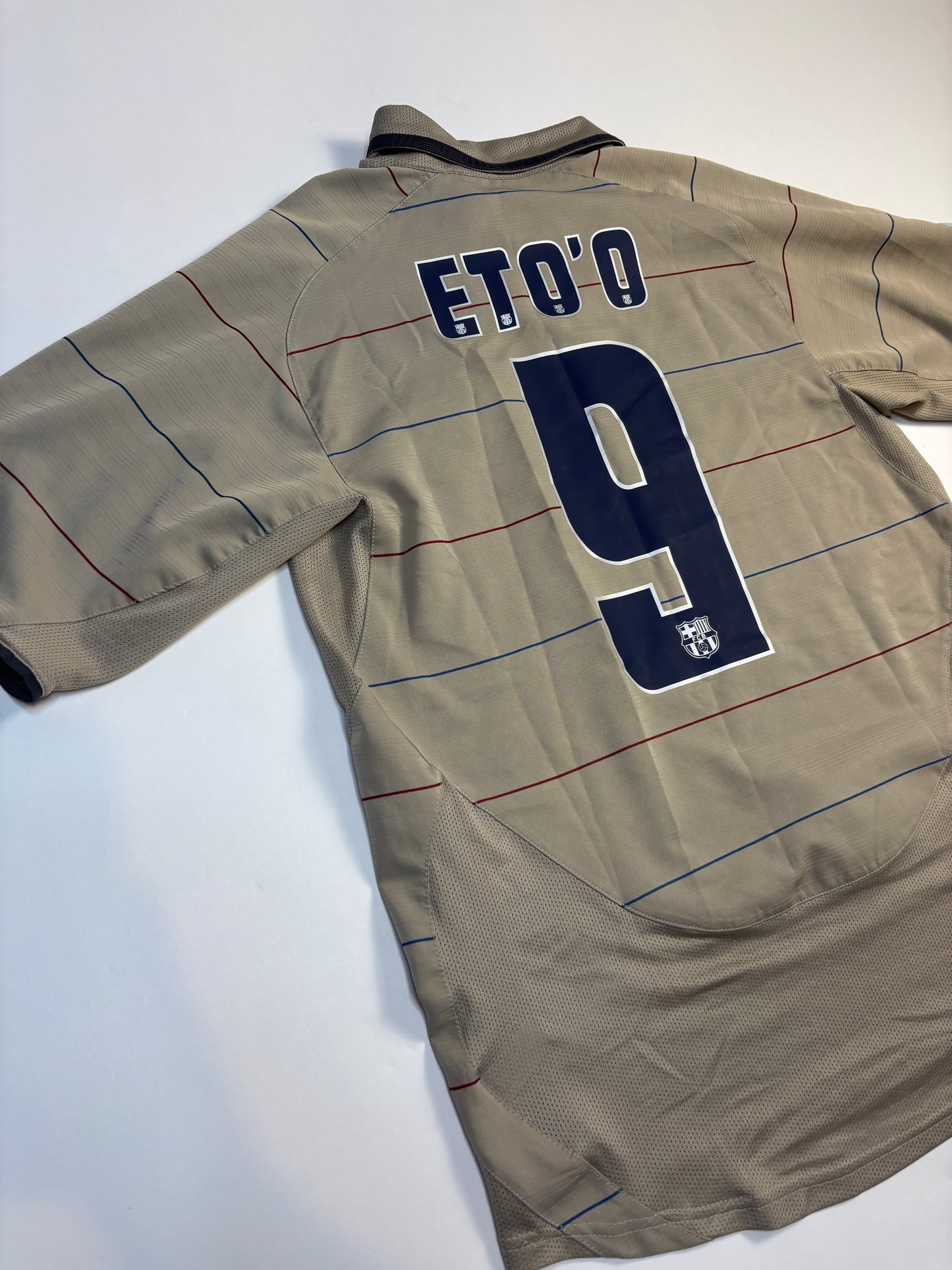 Barcelona Third Shirt 2004/05 (S) Eto'o 9