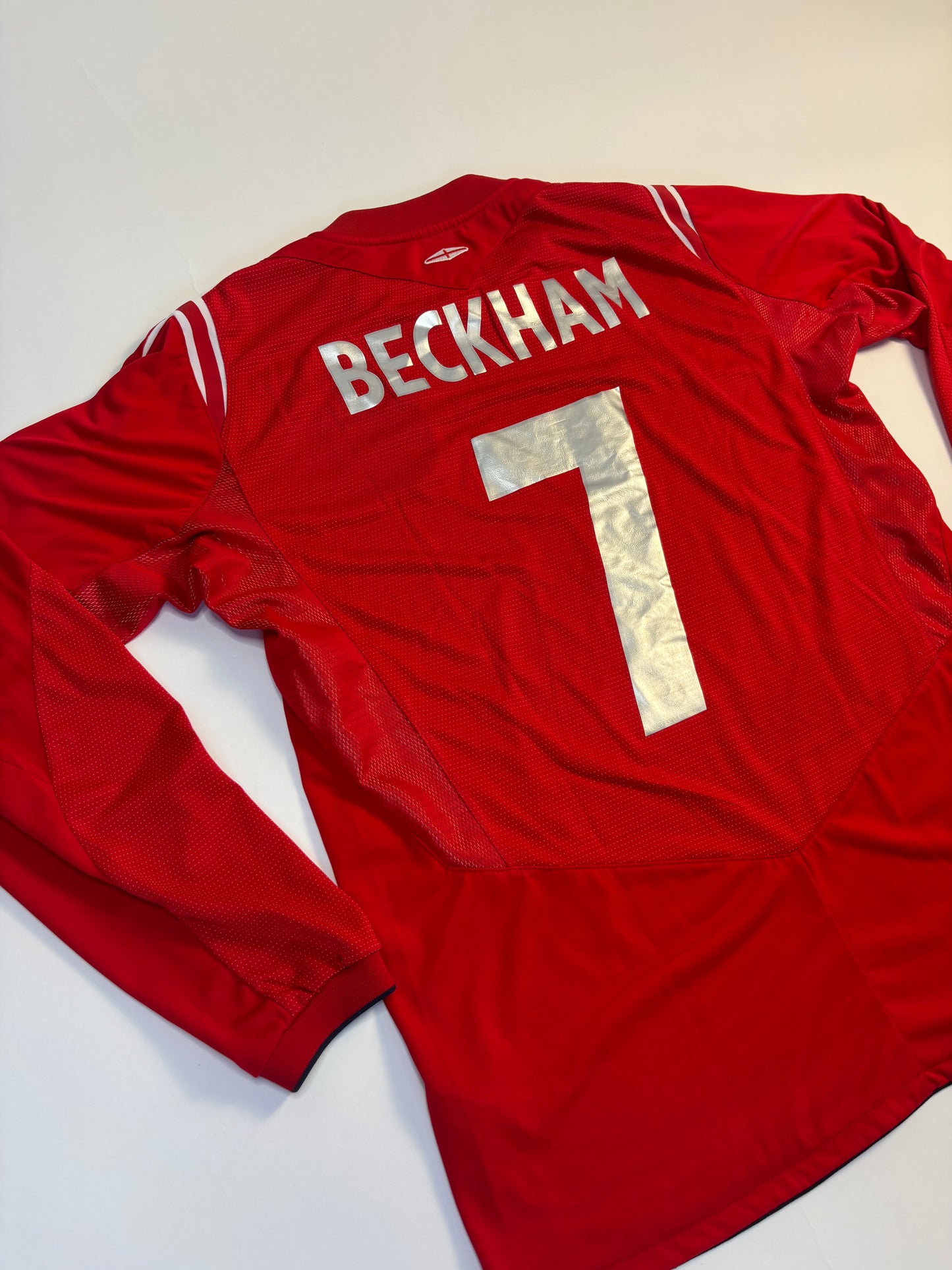 England Away Shirt LS 2004/06 (M) Beckham 7