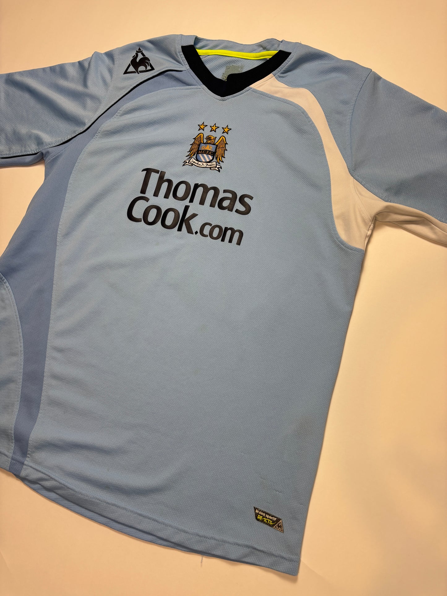 Manchester City Home Shirt 2008/09 (L) Kompany 33
